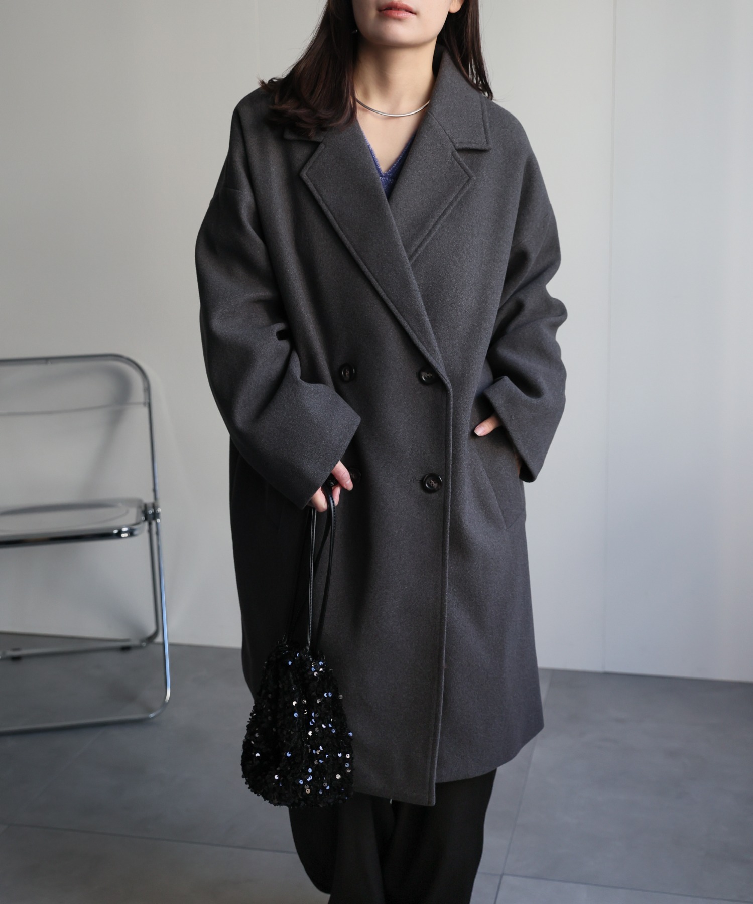 model :  156cm 着用サイズ : FREE