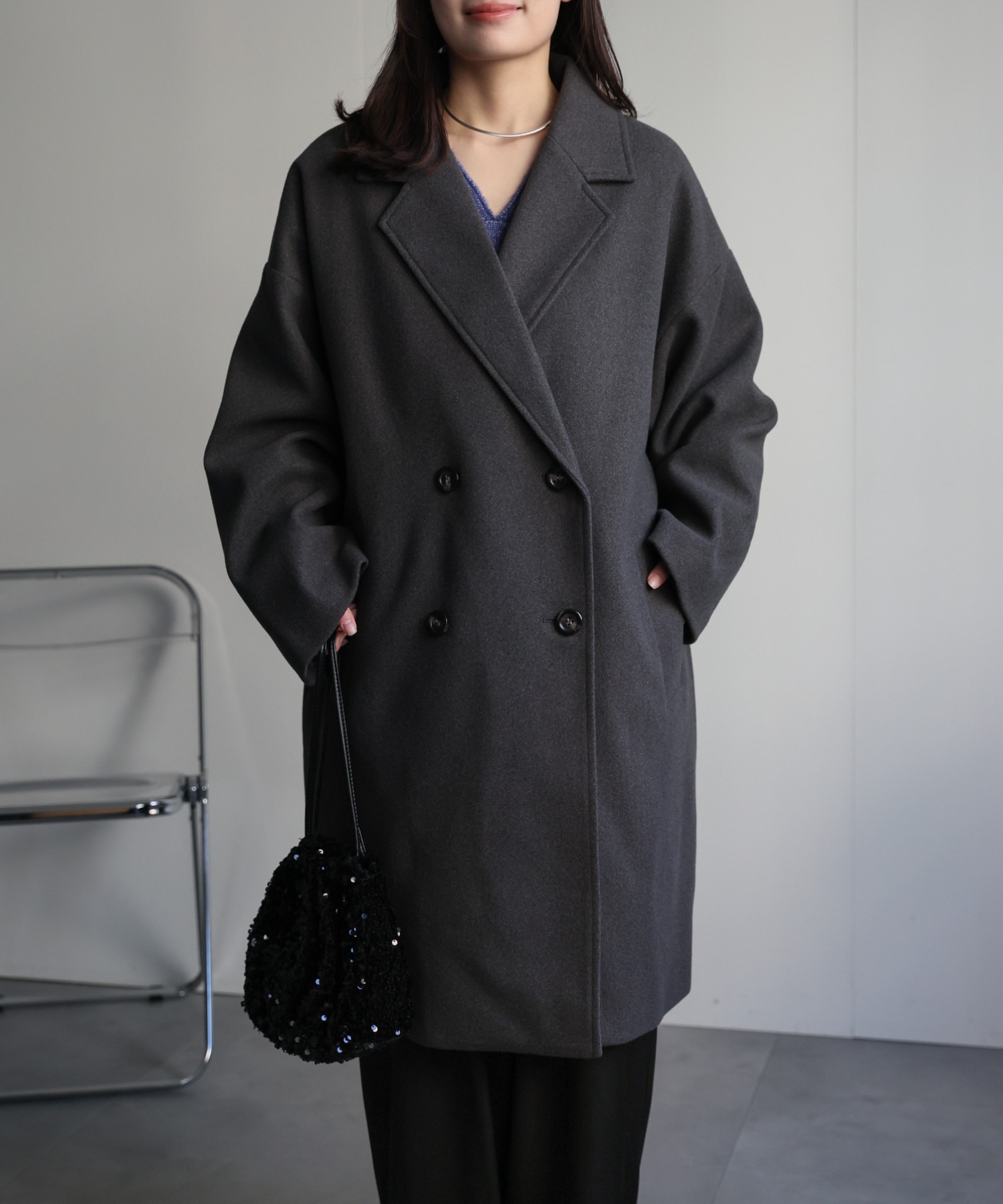 model :  156cm 着用サイズ : FREE
