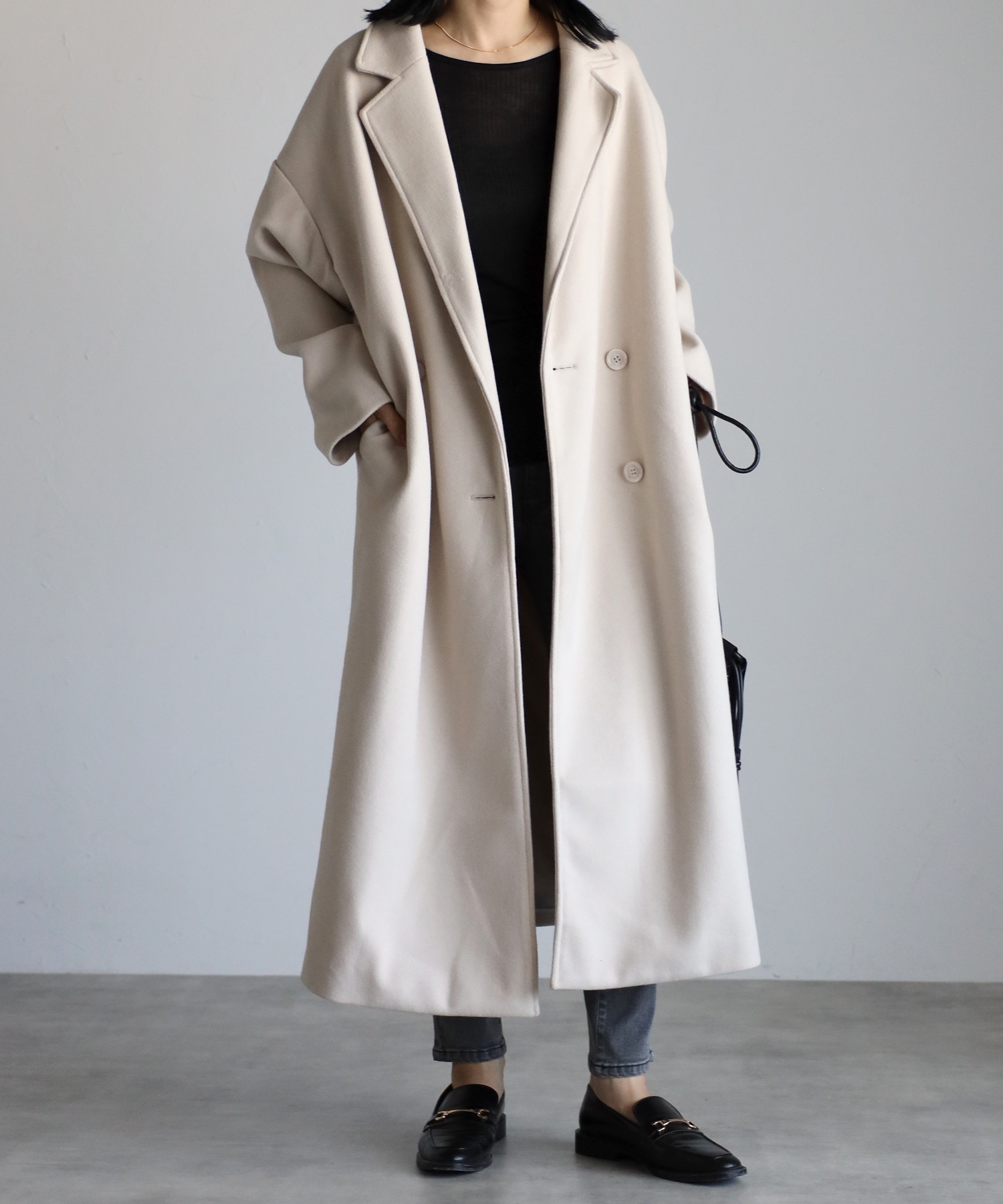 model:162cm  着用サイズ:FREE