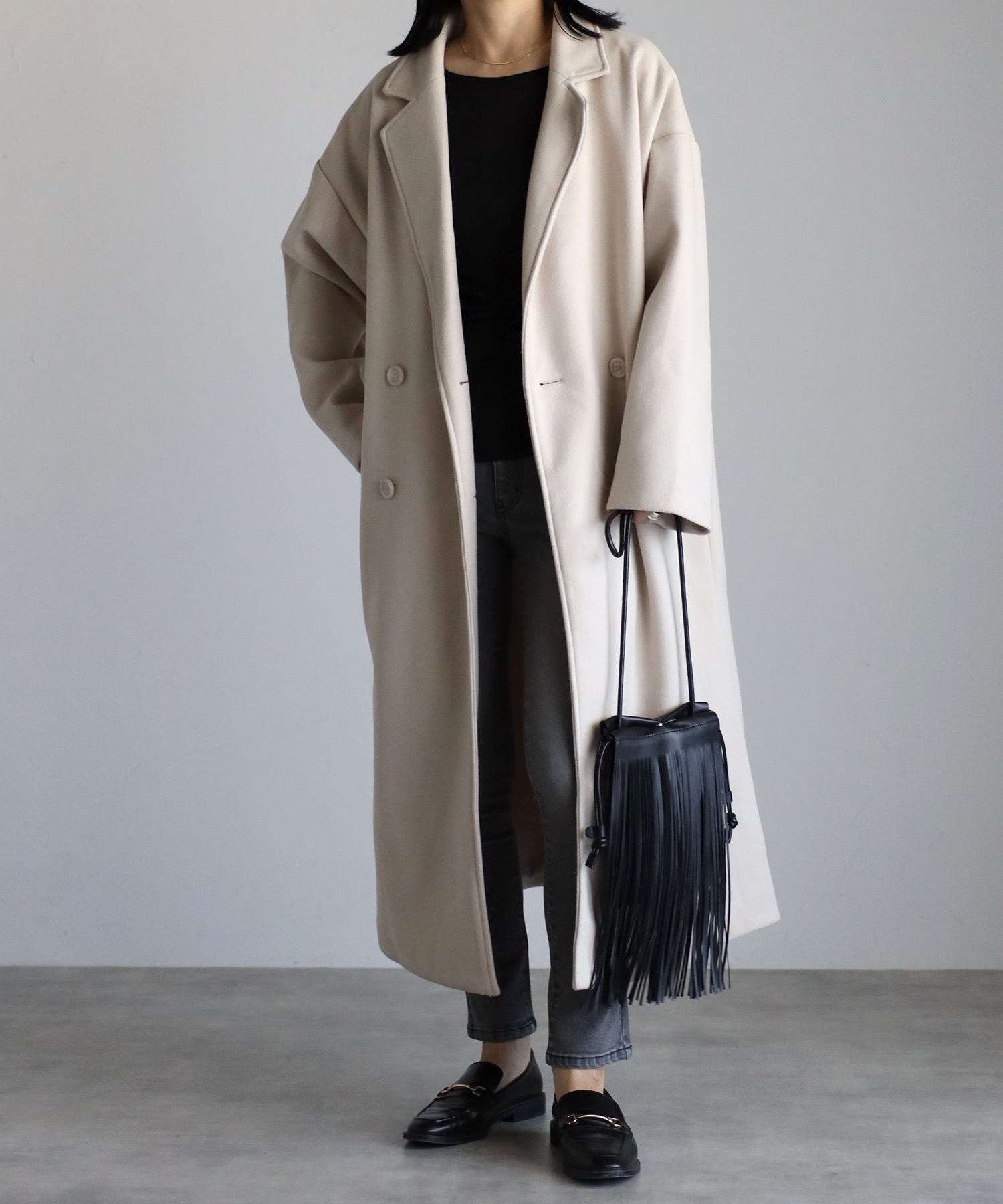 model:162cm  着用サイズ:FREE