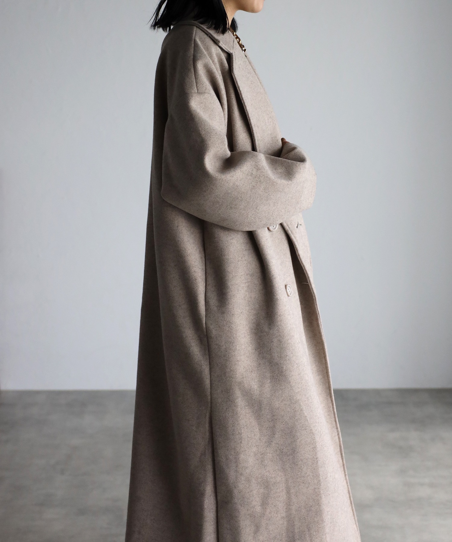 model : 162cm 着用サイズ : FREE