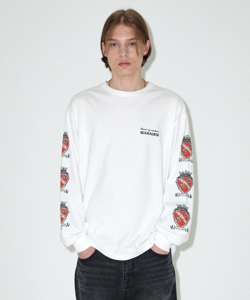 【mahagrid】24FW★ MGD SYMBOL LS TEE mahagrid】24FW☆ MGD SYMBOL LS TEE (mahagrid/Tシャツ