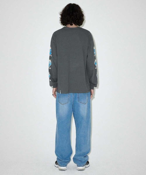 mahagrid/マハグリッド』 HEART LOGO LS TEE/ハートロゴ長袖T