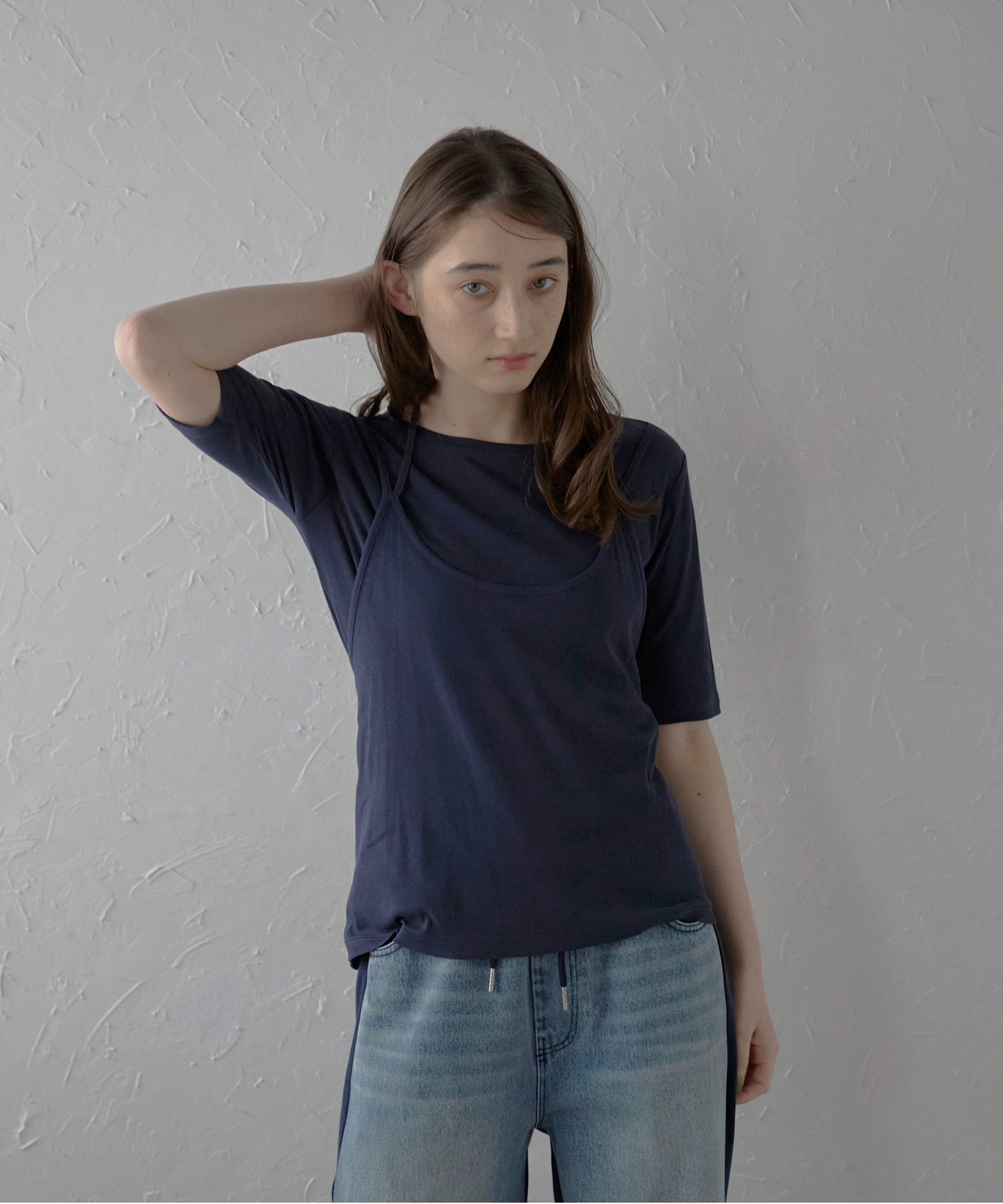 model：H164 着用サイズ：FREE