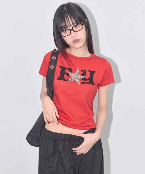 [FANCY CLUB] Tシャツ 半袖 I LOVE FY TEE (2color) A'GEM/9 × .kom 『 FANCY CLUB/ファンシークラブ』 I LOVE FY