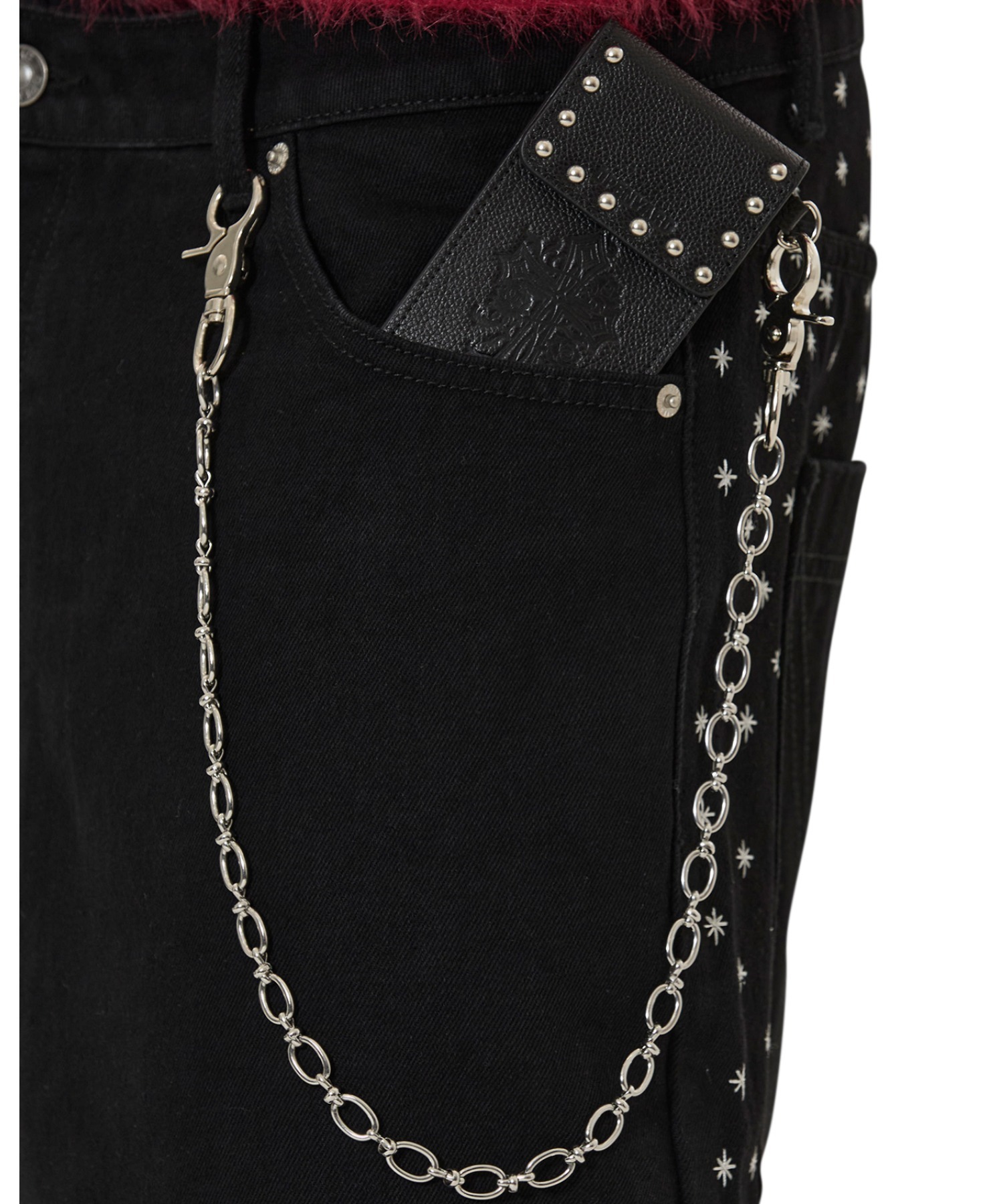 OY/オーワイ』CROSS CHAIN ACCORDION WALLET/クロスチェーン