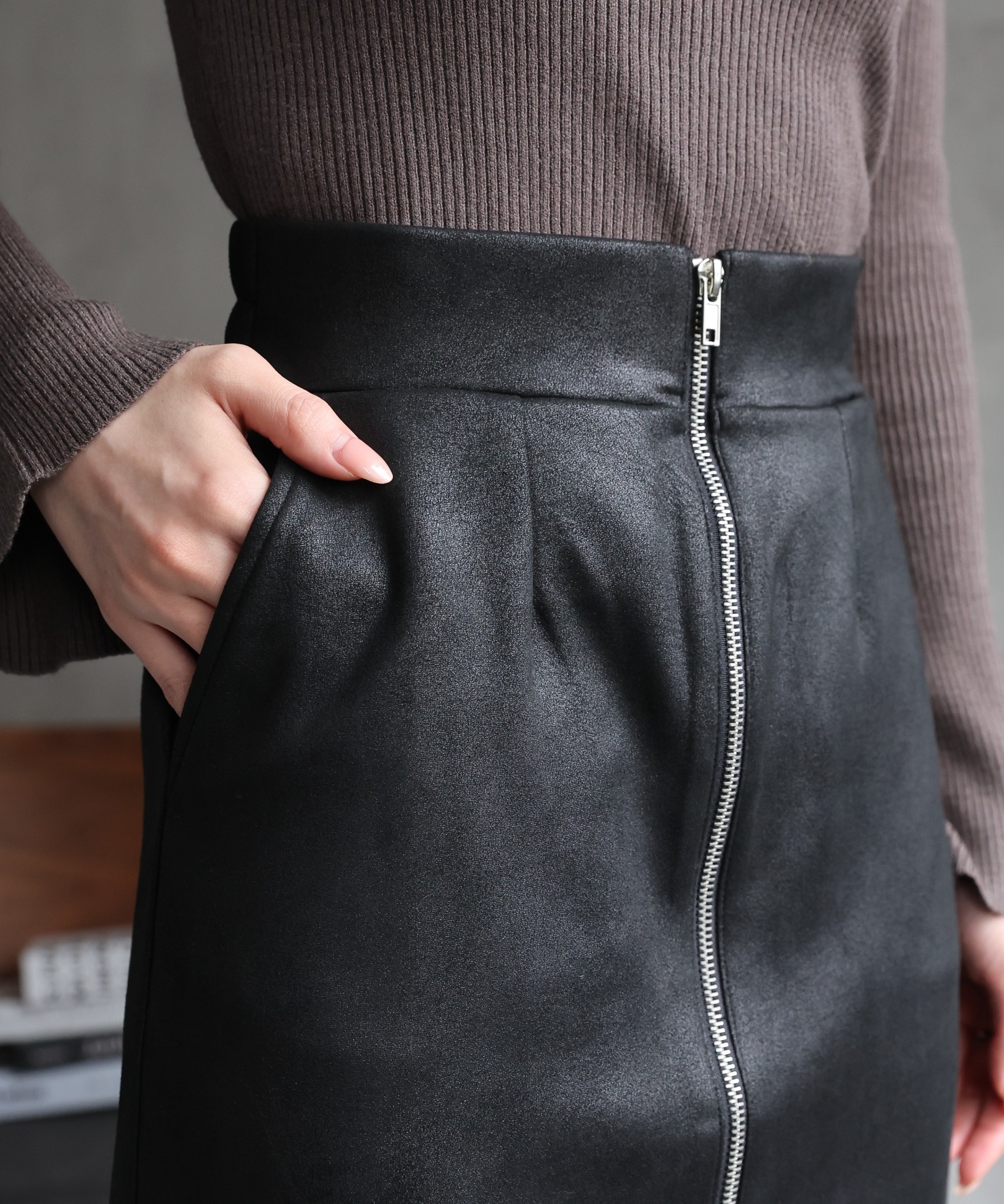 model：162cm 着用サイズ：M