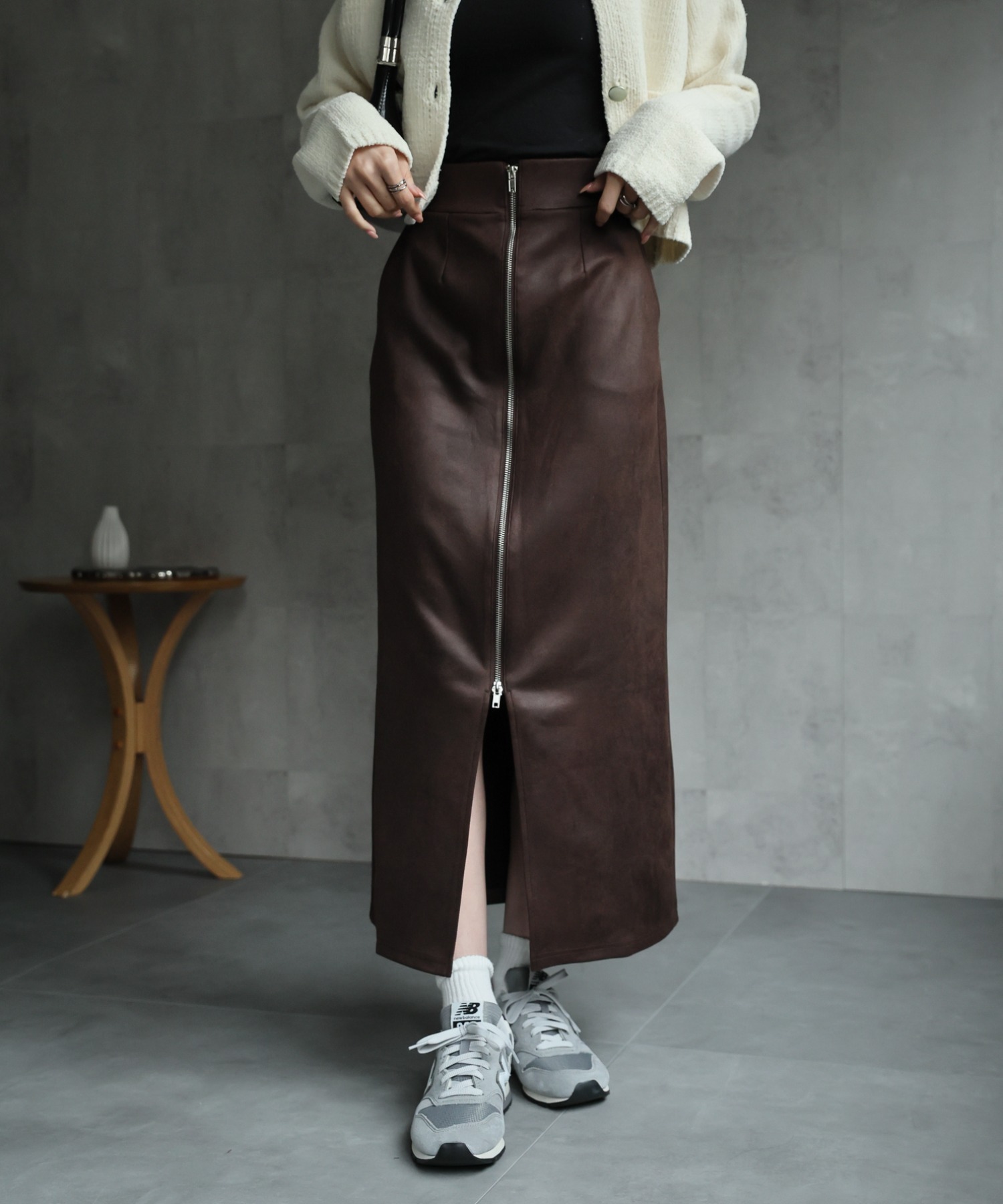 model：162cm 着用サイズ：M