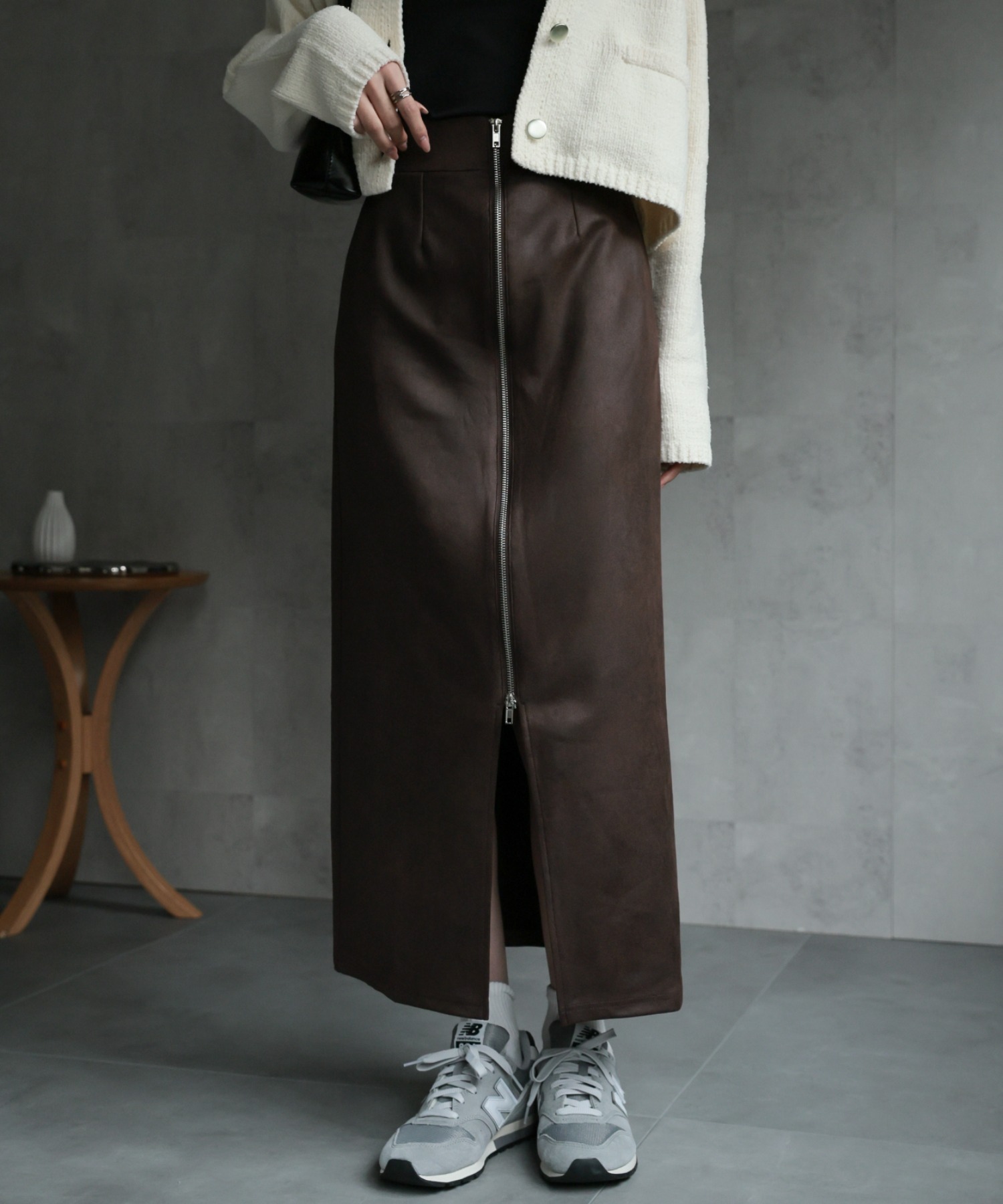 model：162cm 着用サイズ：M