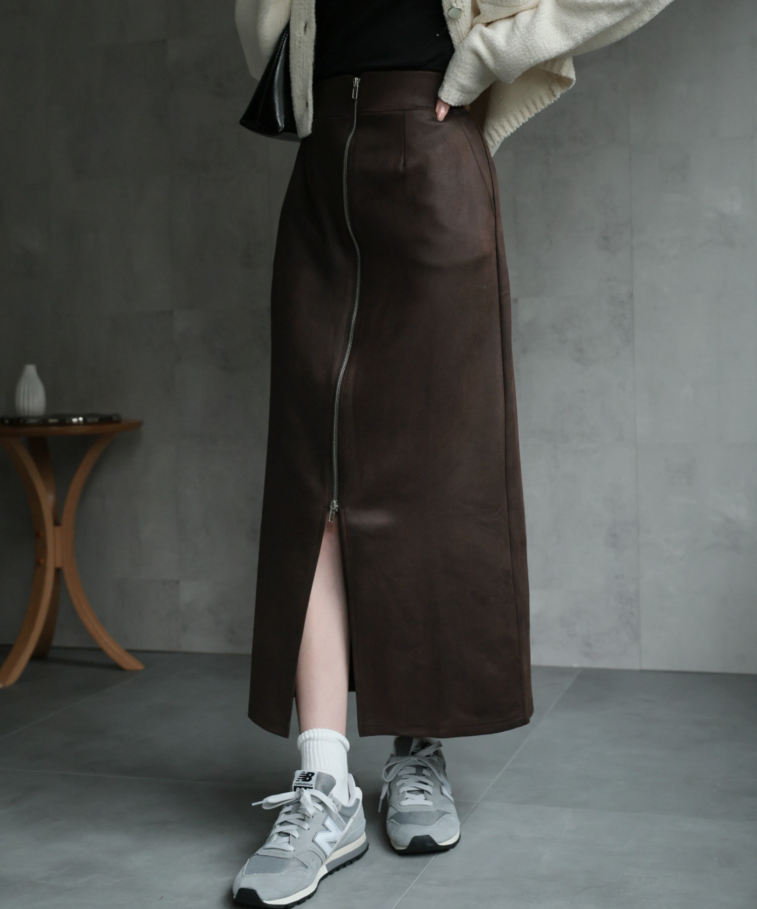 model：162cm 着用サイズ：M