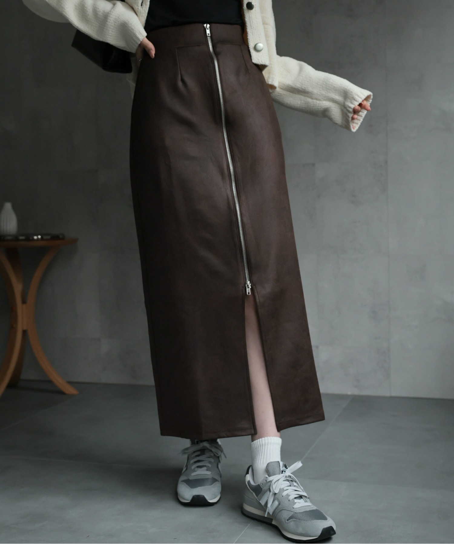 model：162cm 着用サイズ：M