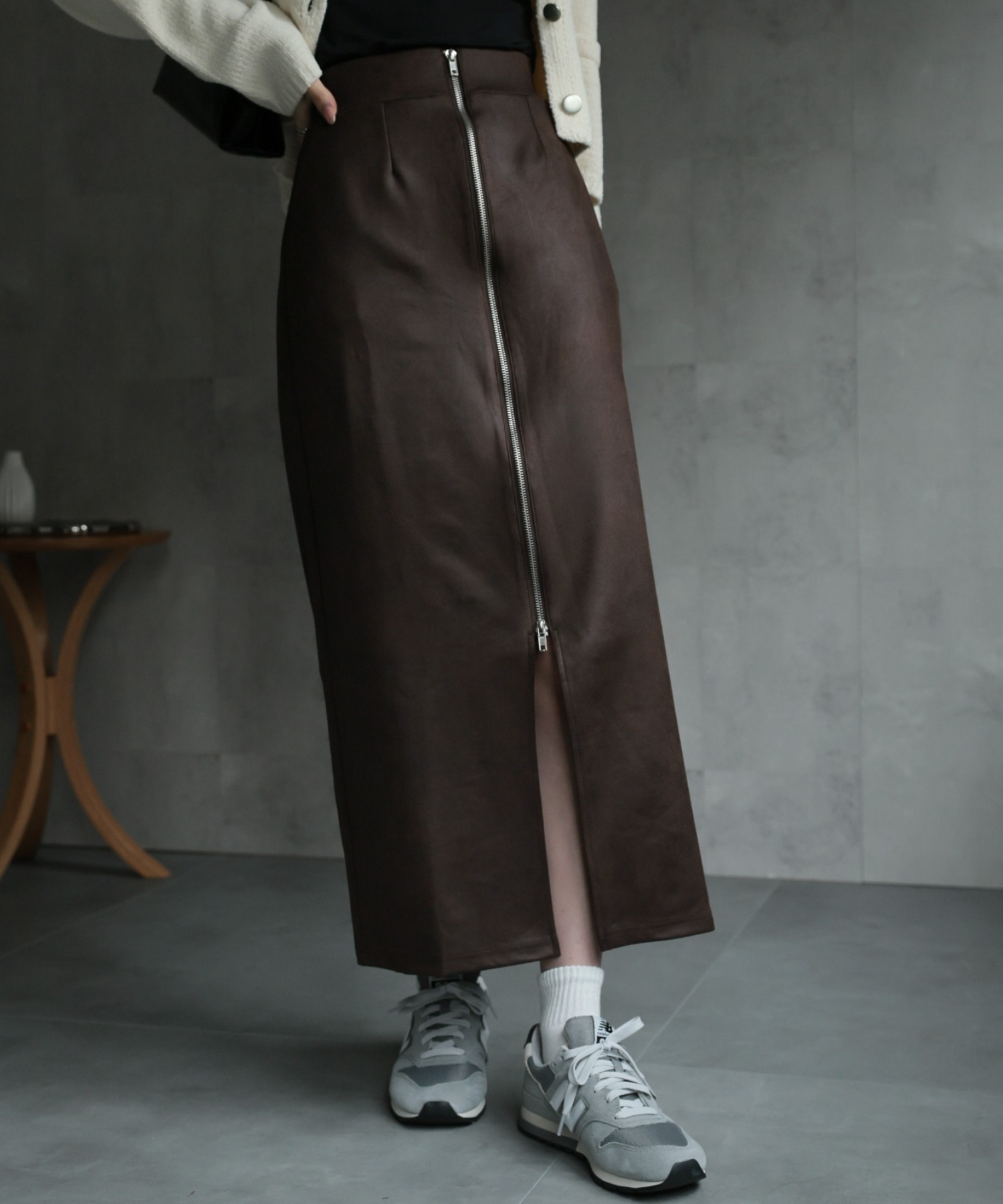 model：162cm 着用サイズ：M