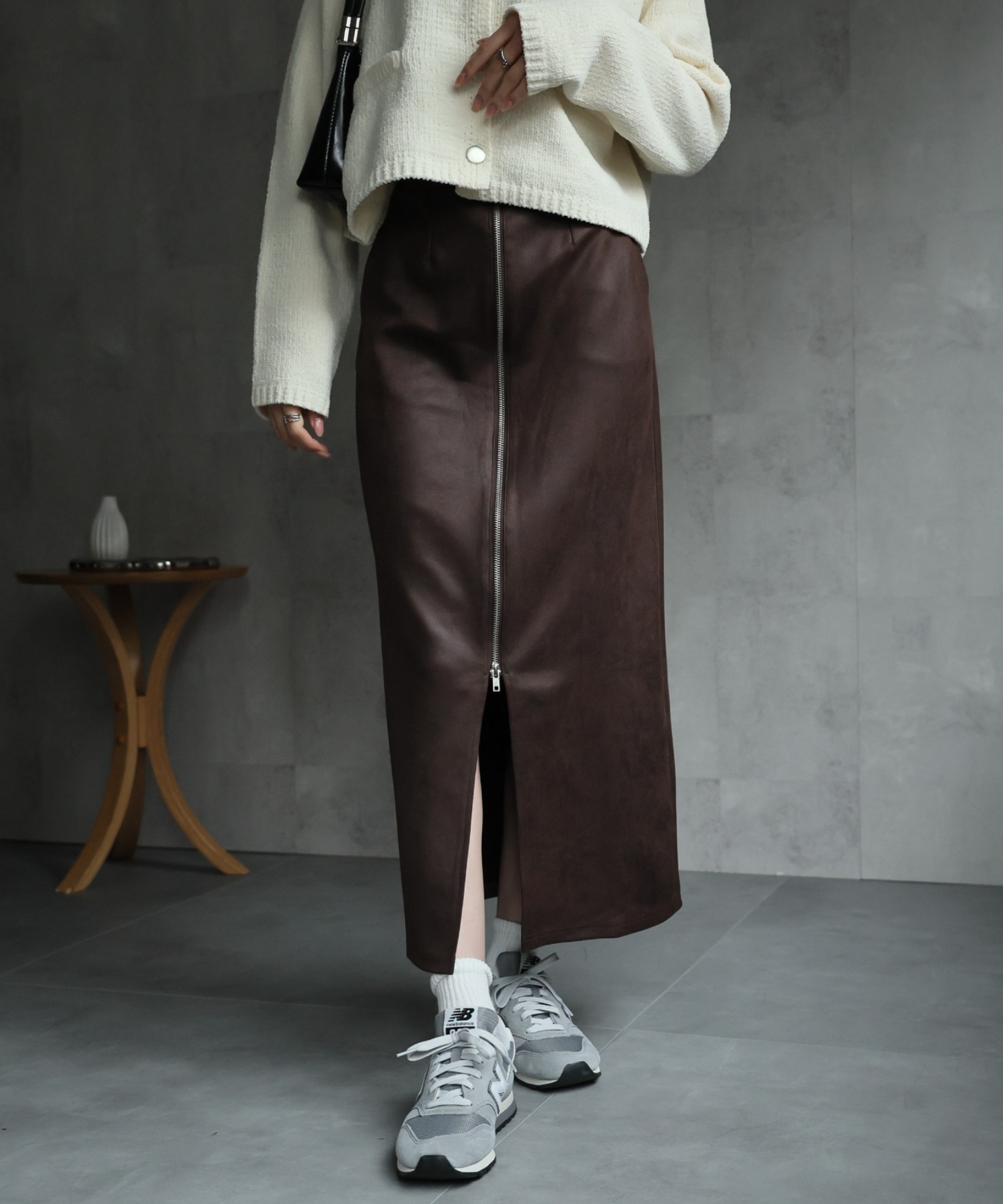 model：162cm 着用サイズ：M