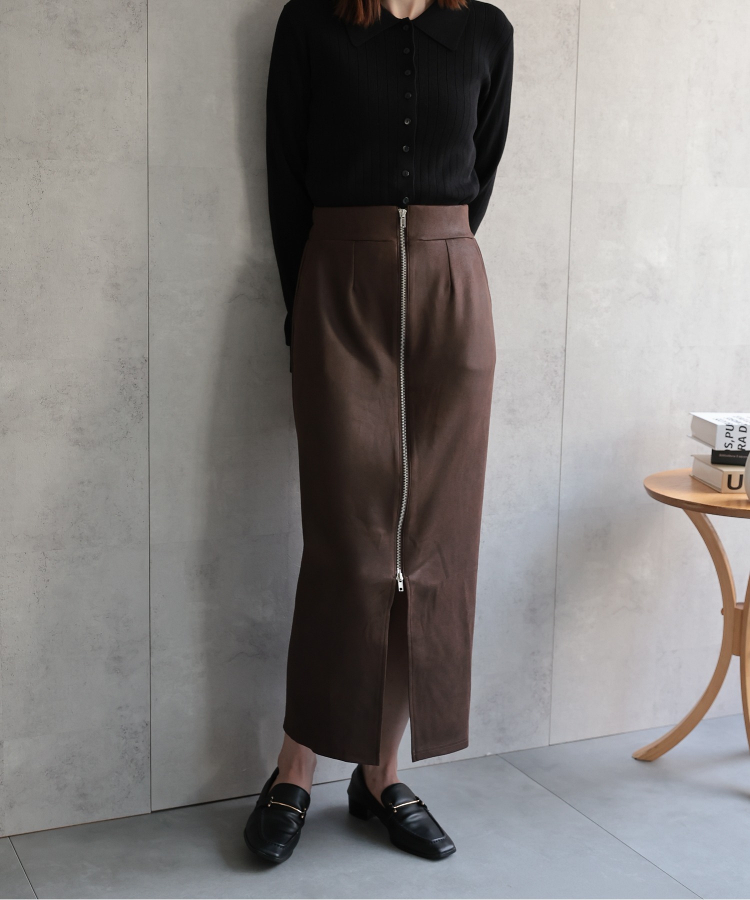 model：162cm 着用サイズ：M