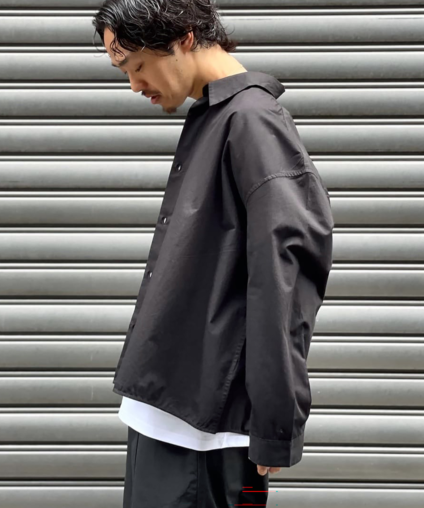 SEEALL WORK SHIRTS ダウン GRAY 4 【公式通販】