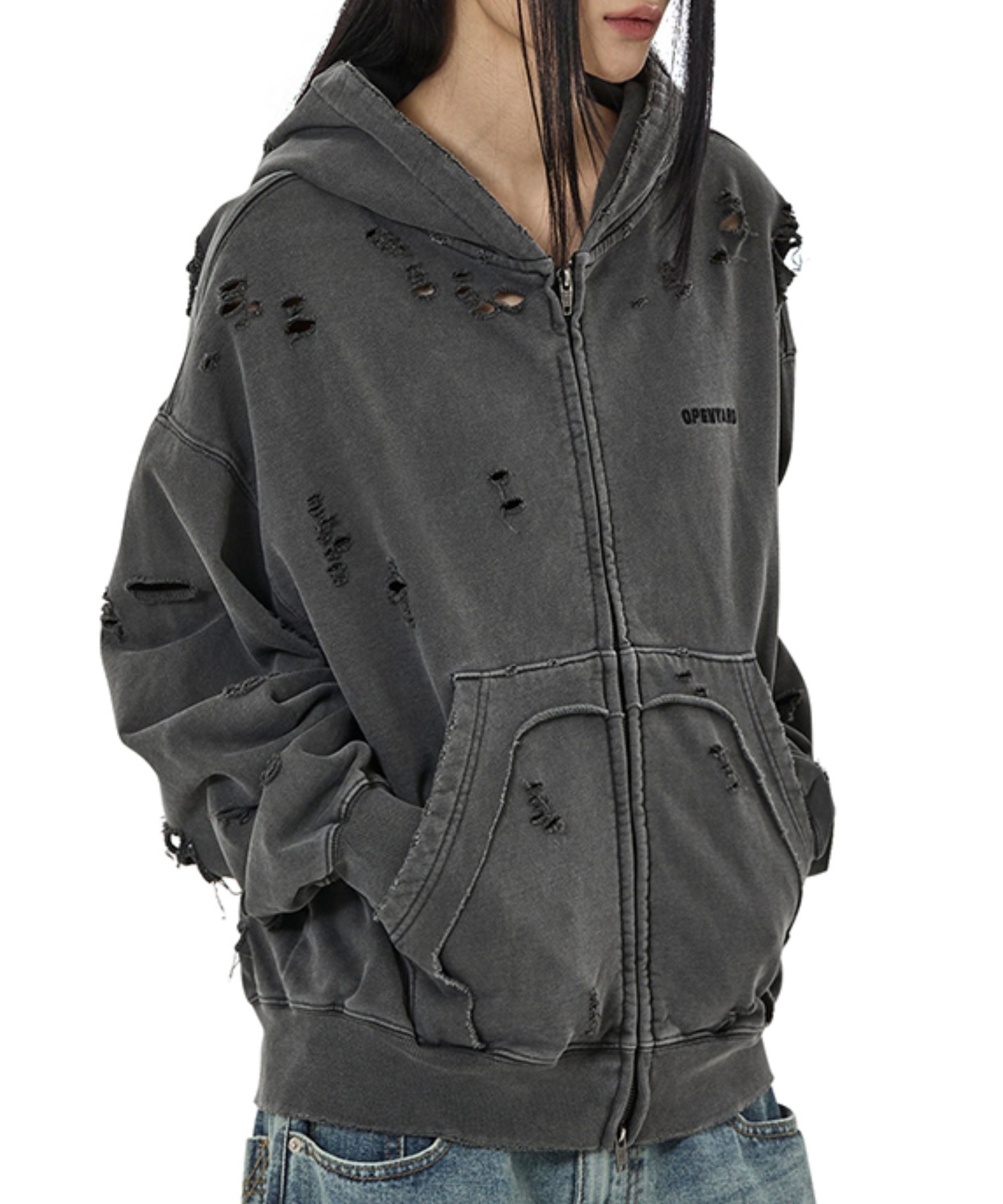 【最終値下げ】OY ピグメント オードリー フーディー ジップアップ OY/オーワイ』 PIGMENT ODOLLY HOODIE ZIP UP/ピグメント