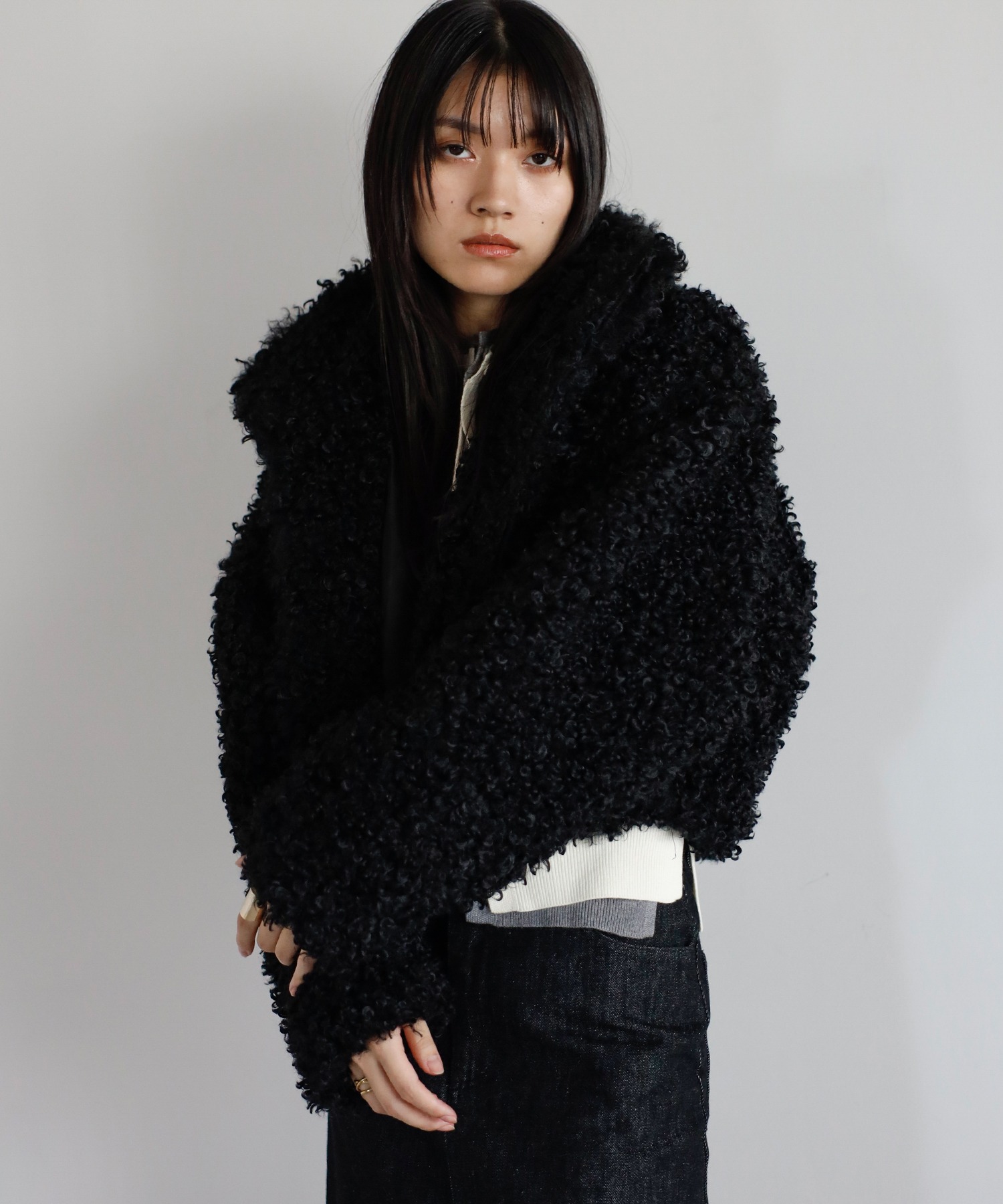model：H167 着用サイズ：FREE