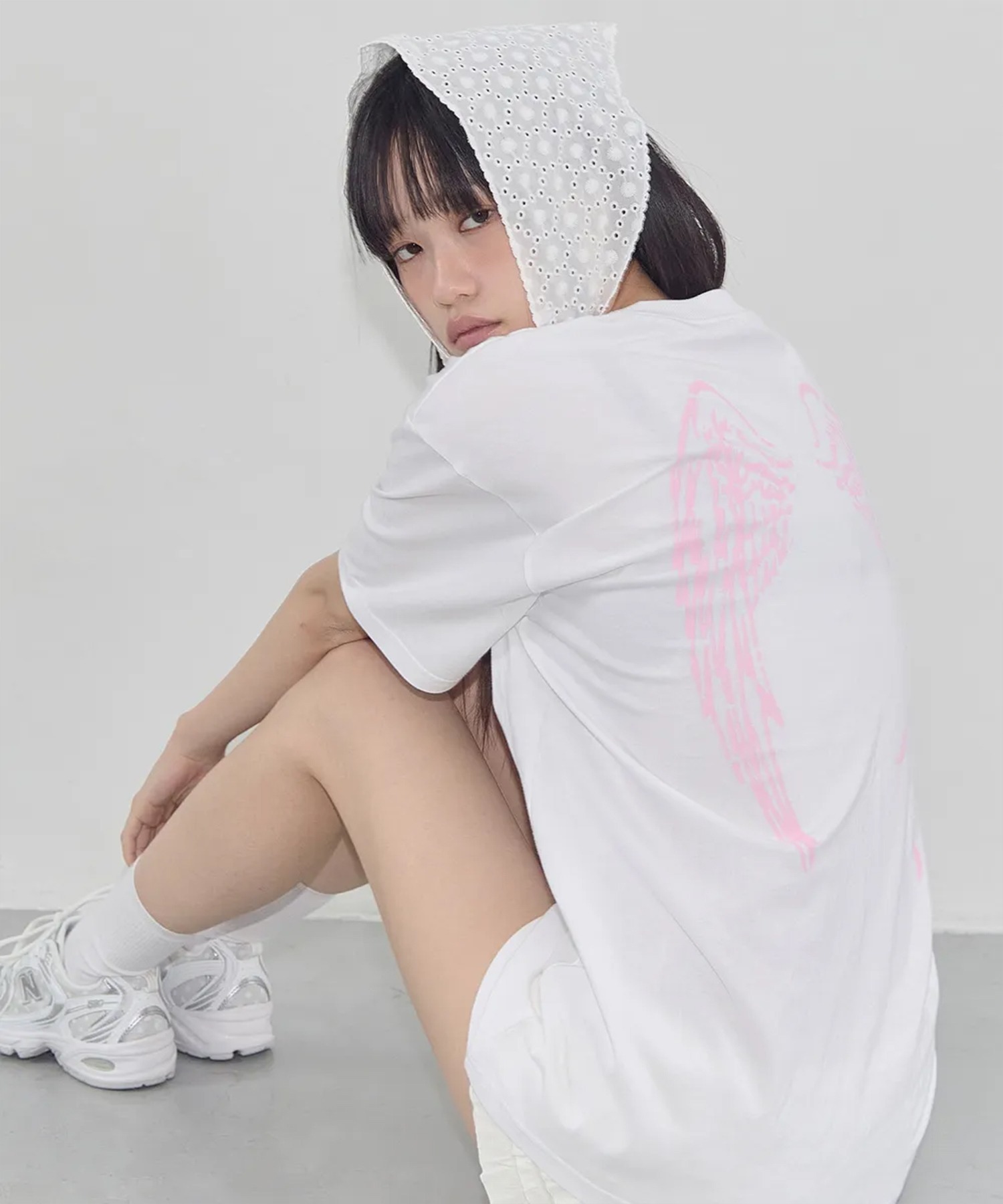 tシャツ FANCY CLUB/ファンシークラブ Rebirth Of Heaven Crop Tee Tシャツ レディース A'GEM/9 × .kom 『FANCY CLUB/ファンシークラブ』 Rebirth Of