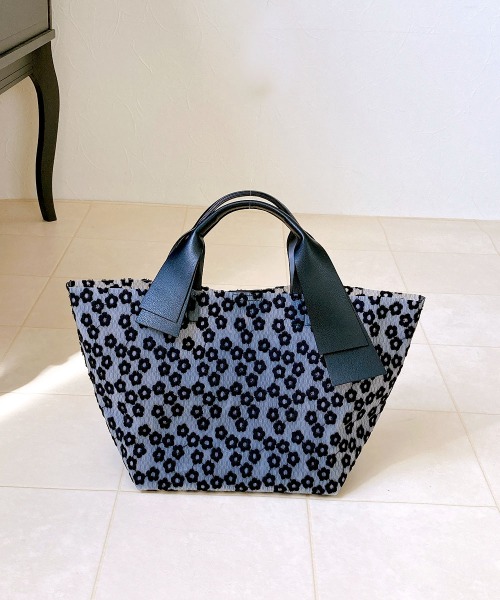 花刺繍pvcトートバッグ Urban Tales Com