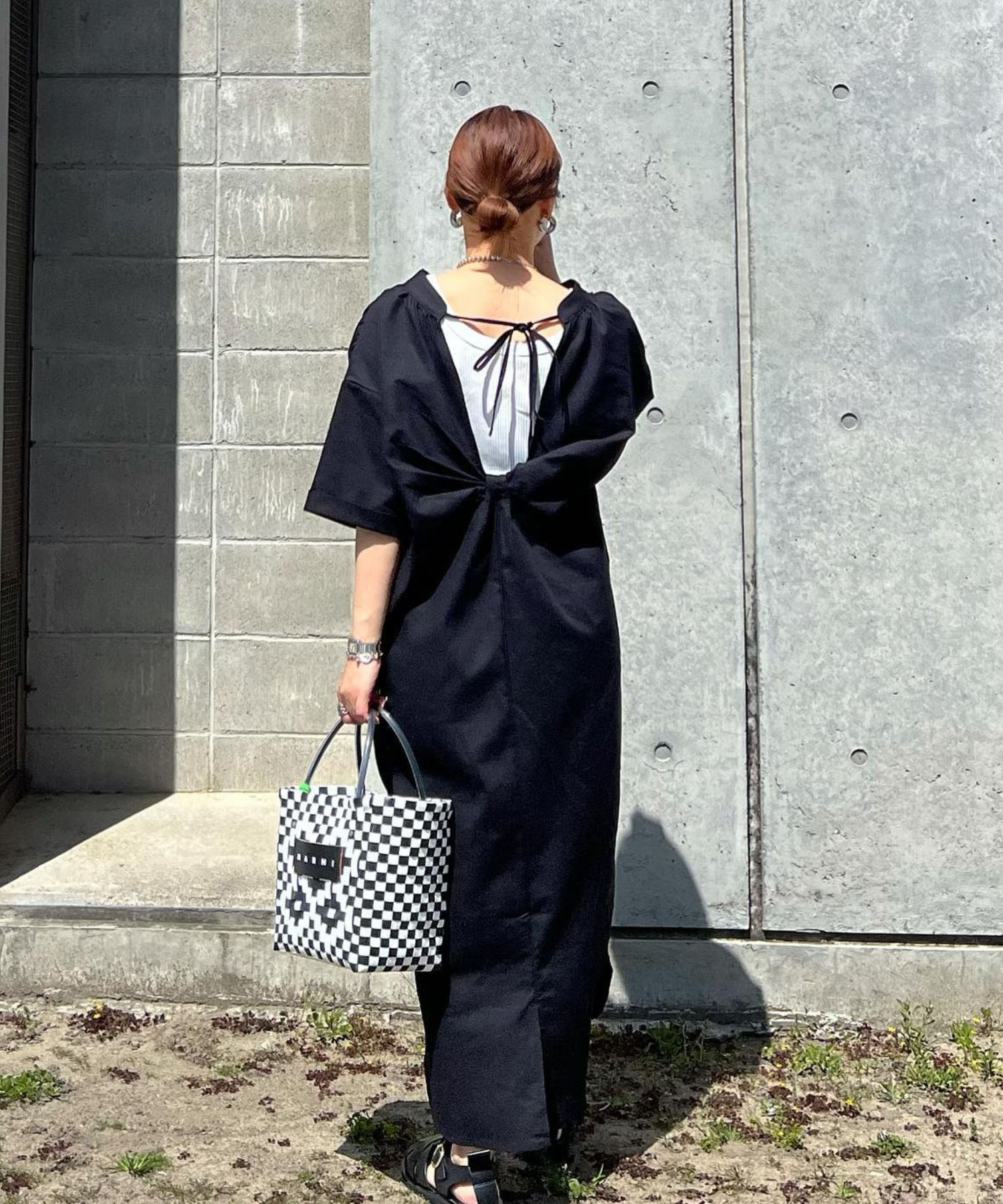 model：H153 着用サイズ：FREE