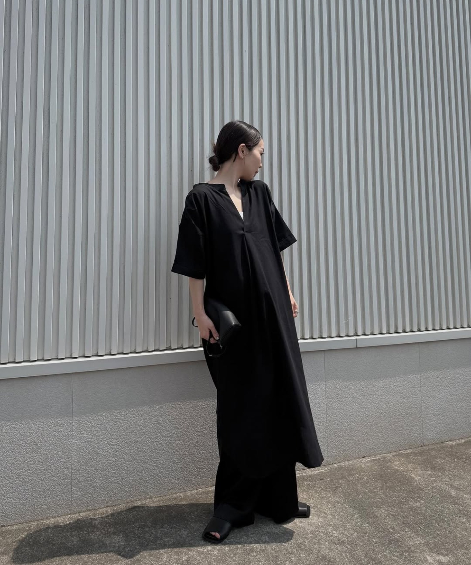model：H159 着用サイズ：FREE