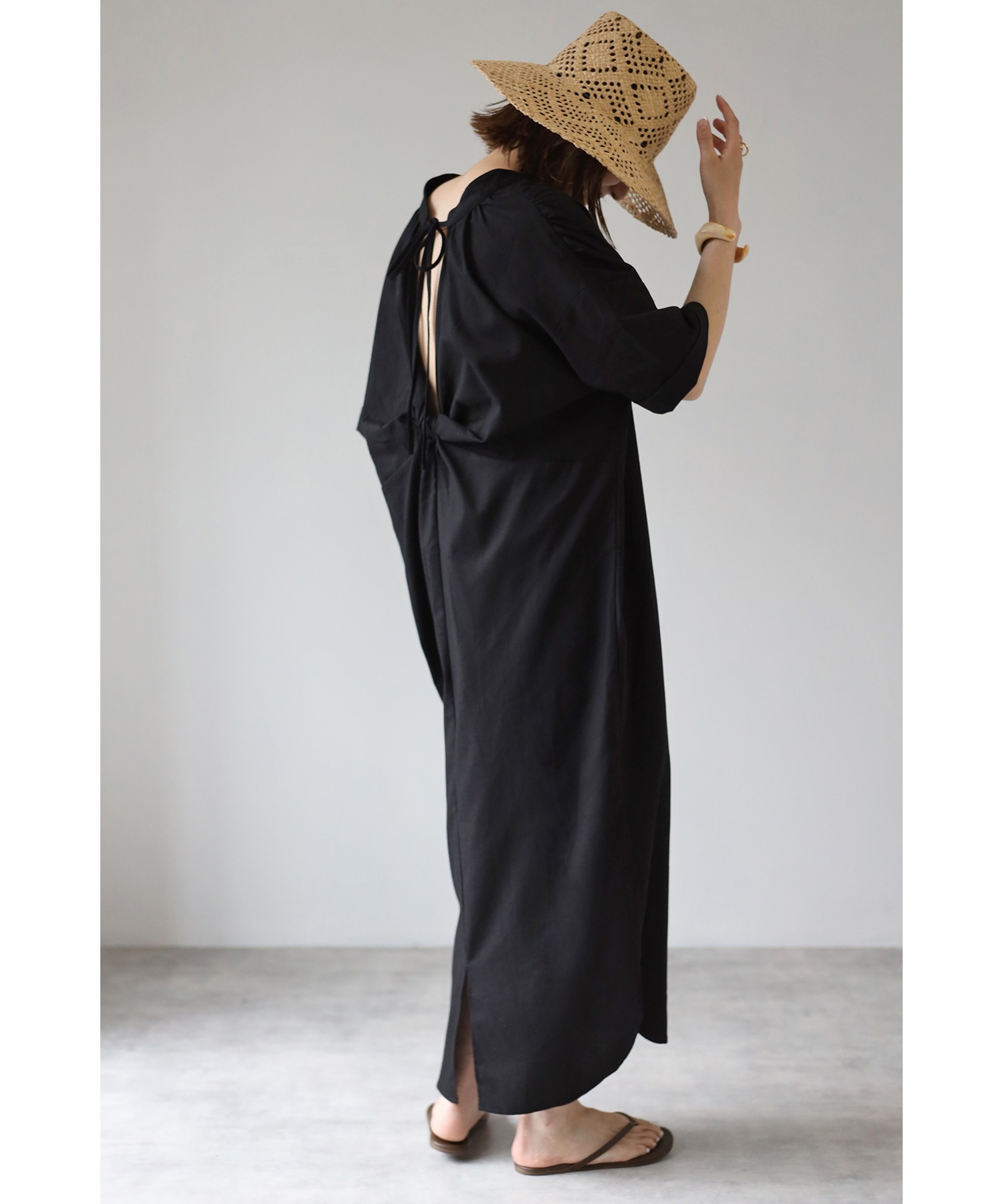 model：H158 着用サイズ：FREE
