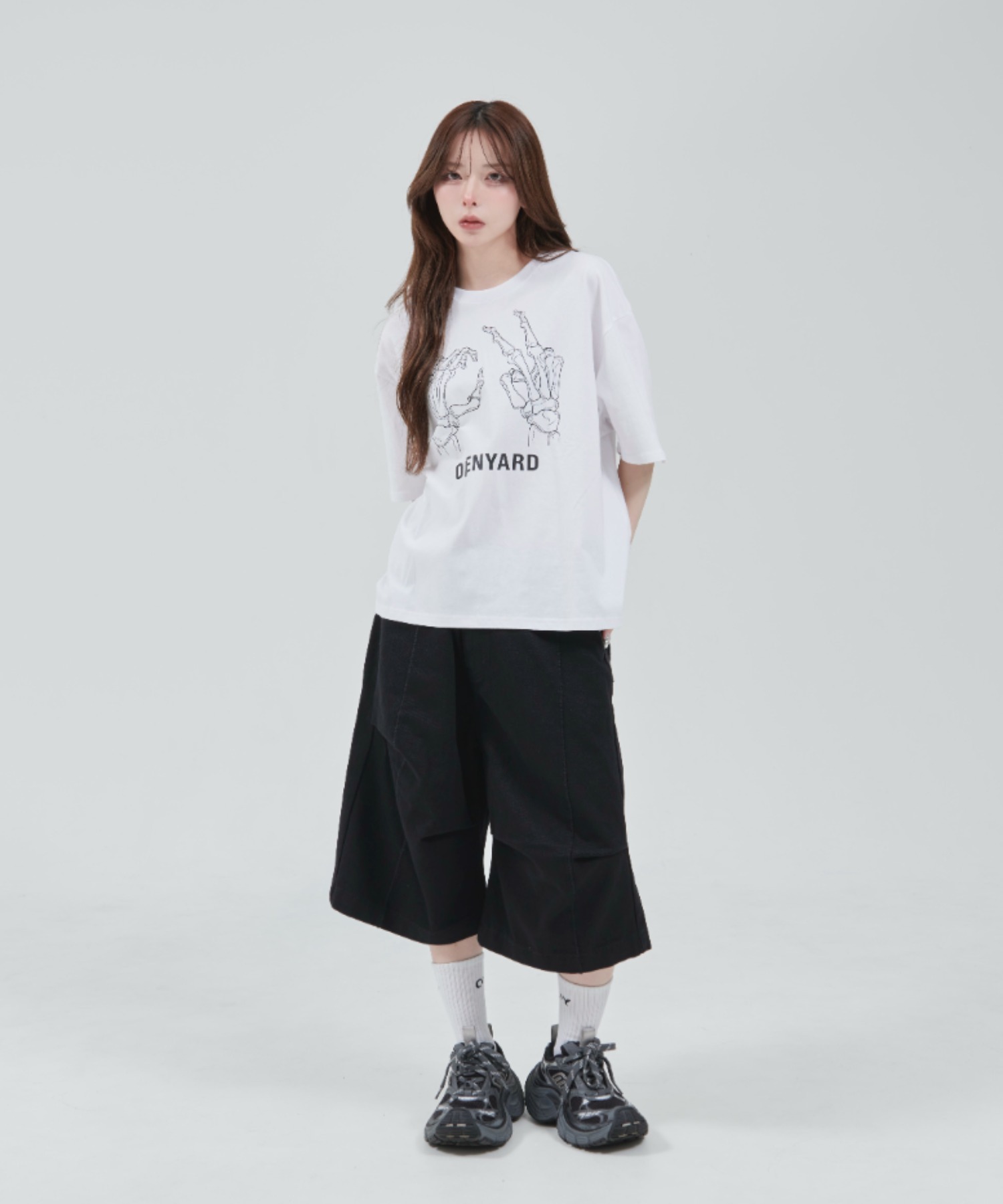 OY/オーワイ』 BONE HAND CROPPED TEE/ボーンハンドクロップド半袖