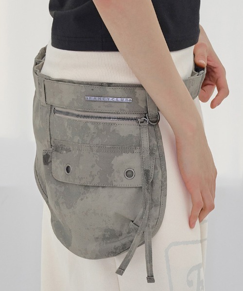 A'GEM/9 × .kom 『FANCY CLUB/ファンシークラブ』 CARGO BELTED BAG