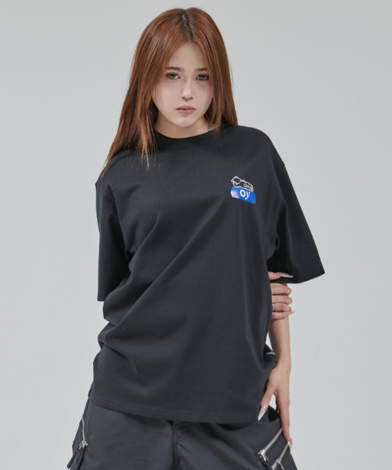 OY/オーワイ』 ODOLLY TAPE TEE/オードリーテープティーシャツ
