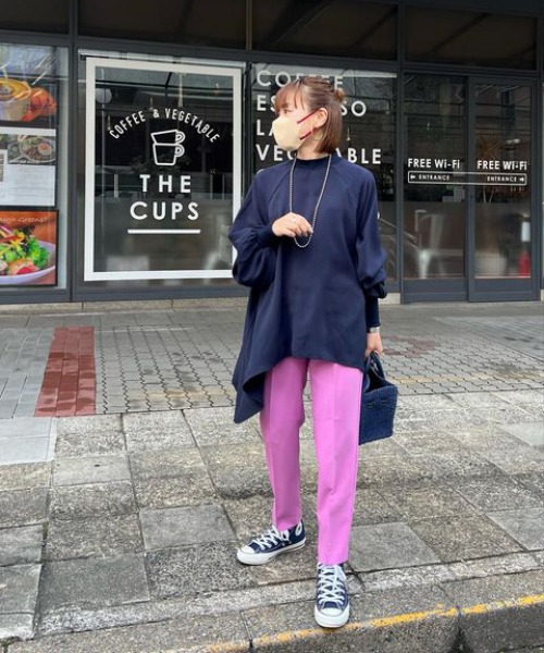 model：H153 着用サイズ：FREE