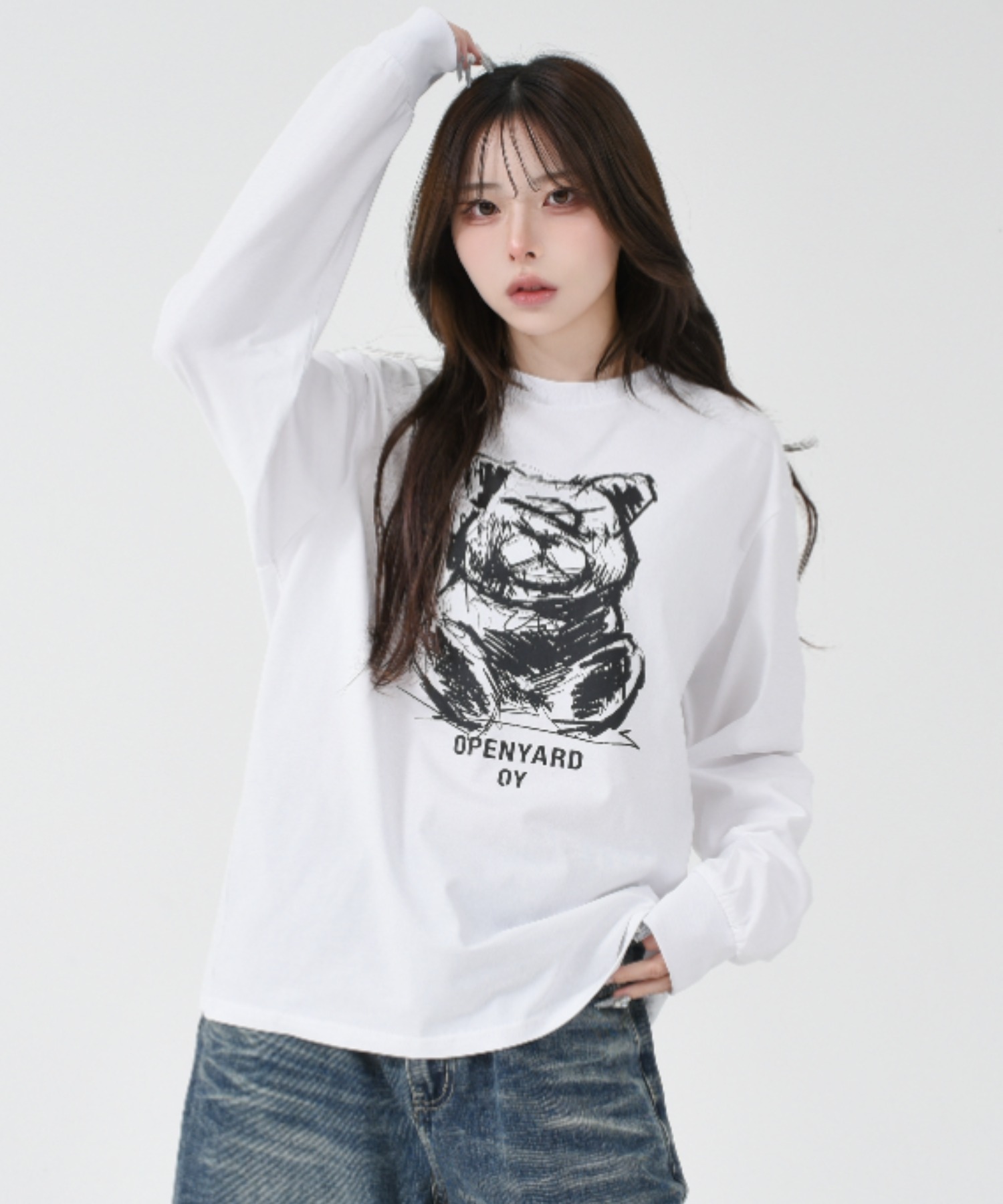 オーラリー 長袖カットソー サイズ0 XS - AURALEE（オーラリー） カットソー ロンT 長袖 Tシャツ LUSTER