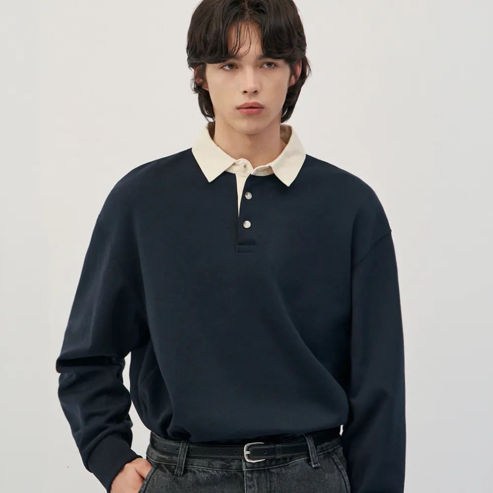 Футболка Cotton Semi Overfit Pike [Navy]