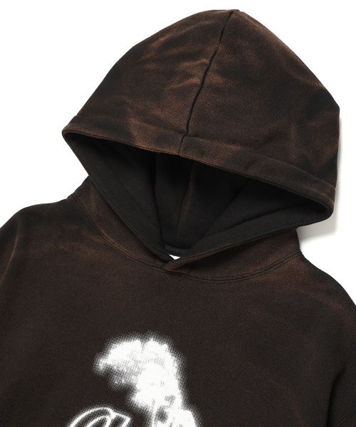 A'GEM/9 × .kom『CAVISH/カビシ』DYED ROCHA HOODIE/染めデザイン プル