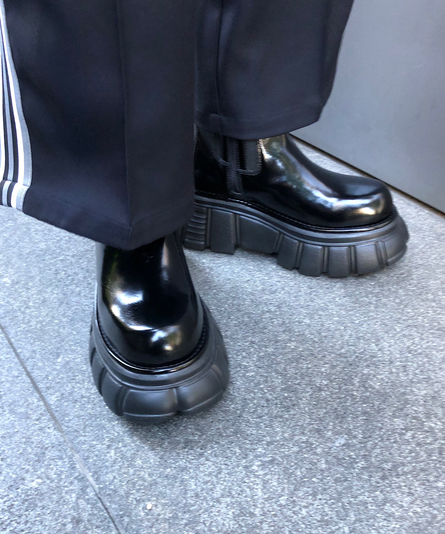 ダブルソール サイドゴアブーツ Jeffrey Campbell│Jeffrey