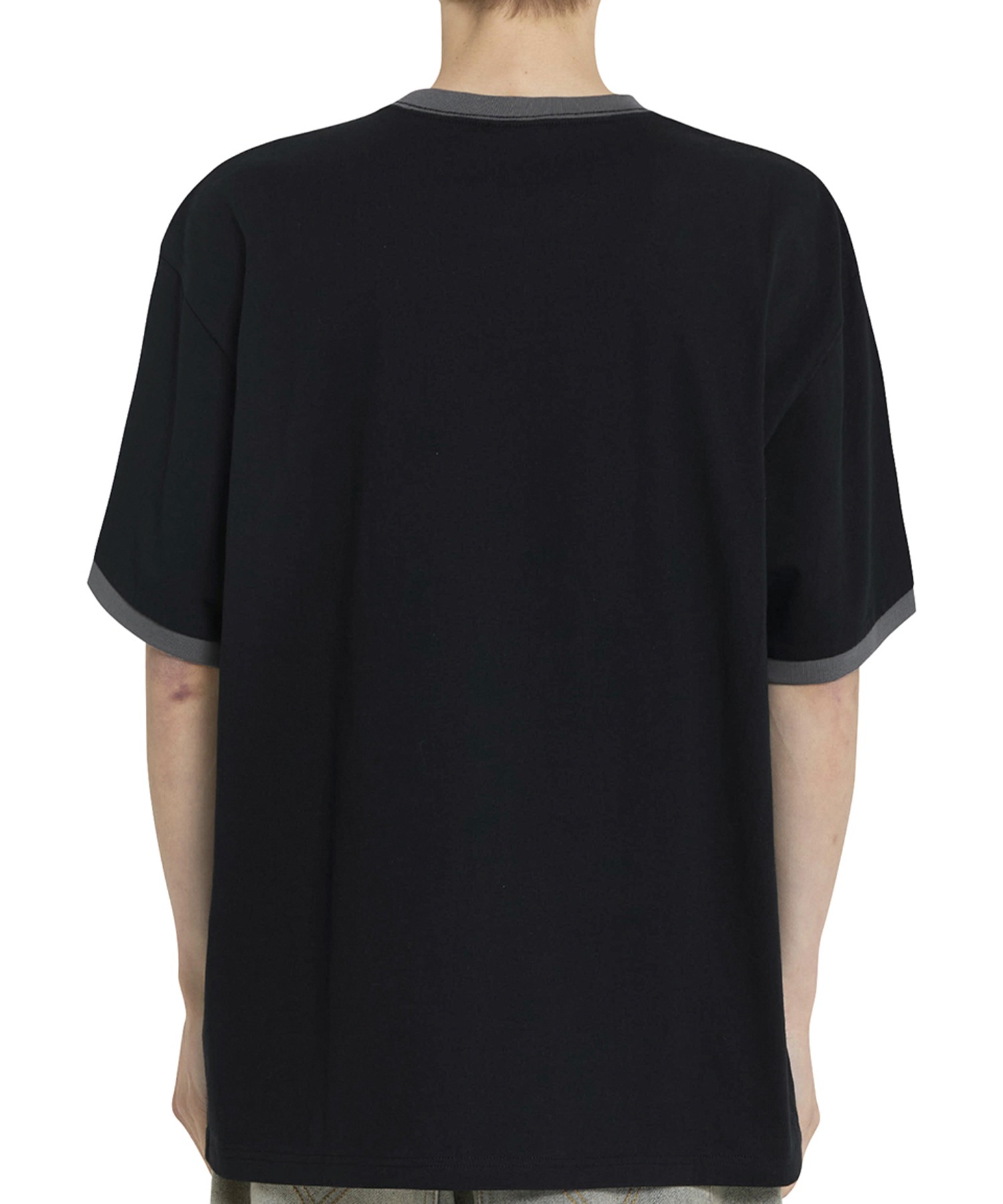 ★OY★ ODOLLY COTY RINGER TEE - WHITE★正規品/韓国直送料込 OY/オーワイ』 ODOLLY COTY RINGER TEE/オードリーコティ