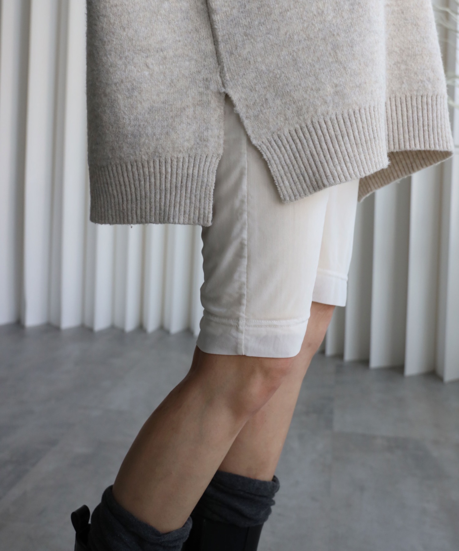 model：155cm. 着用サイズ：FREE
素材：チュール