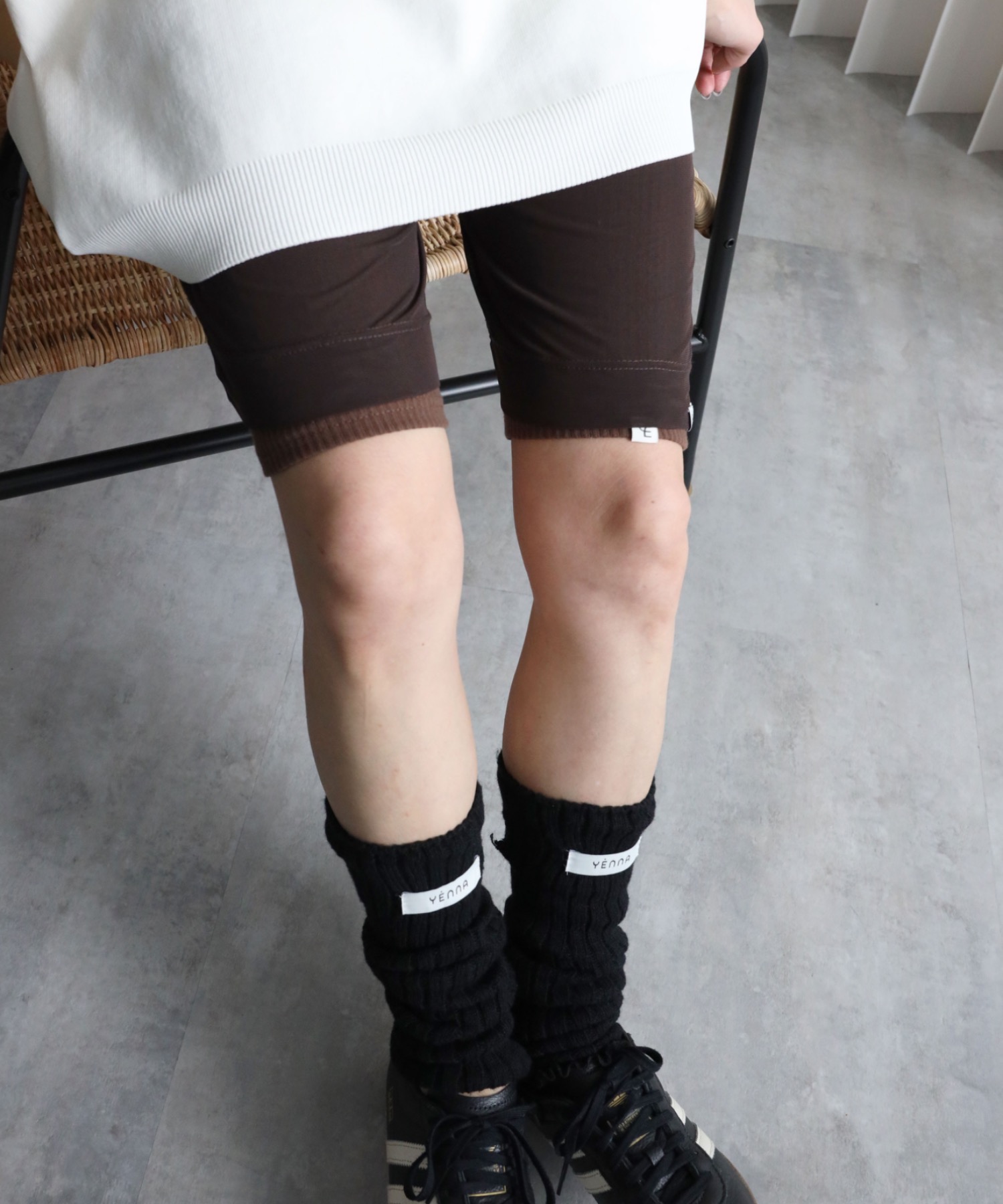 model：155cm. 着用サイズ：FREE
素材：チュール