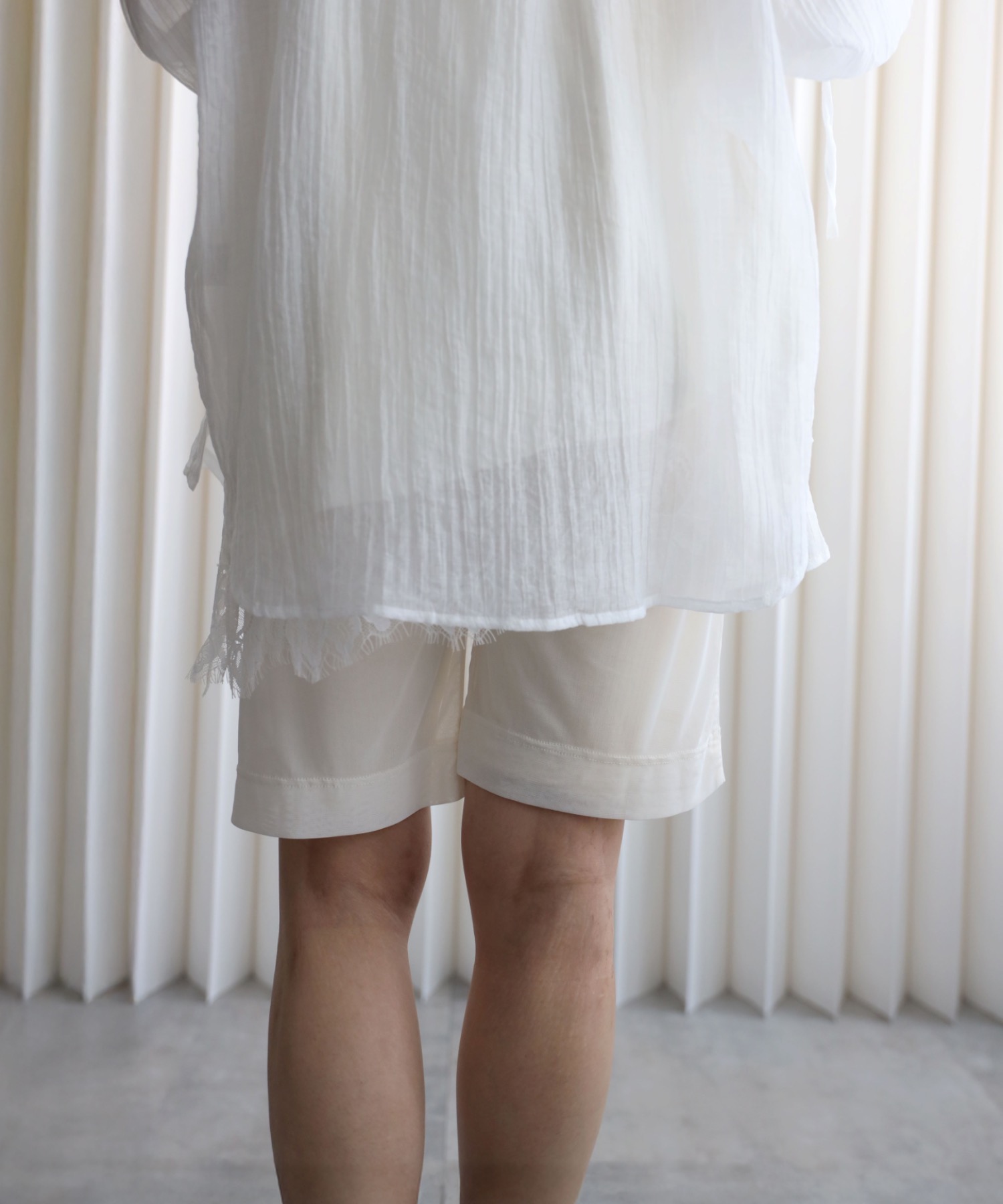 model：155cm. 着用サイズ：FREE
素材：チュール