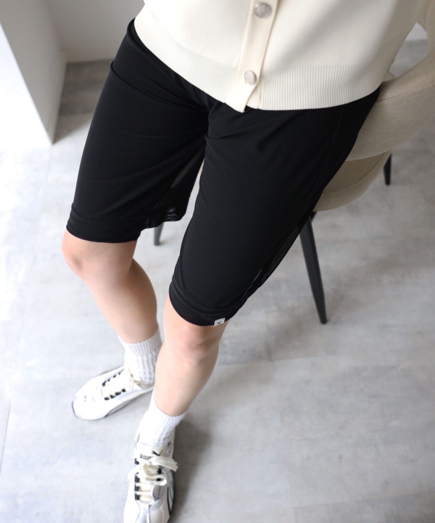 model：155cm. 着用サイズ：FREE
素材：チュール