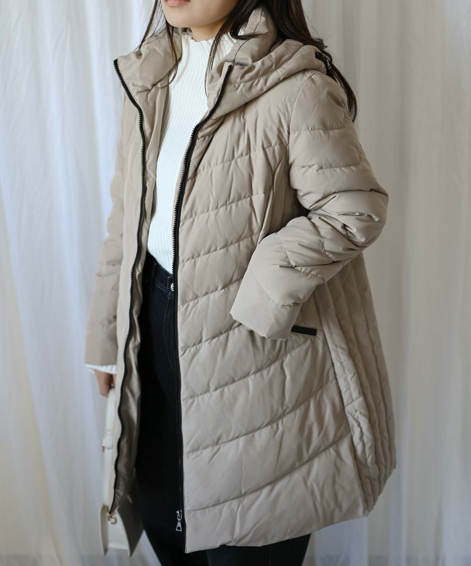 model：H157 着用サイズ:M