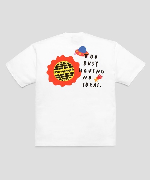 paragraph/パラグラフ』SMILE HAPPY T-SHIRT/スマイル ブランド