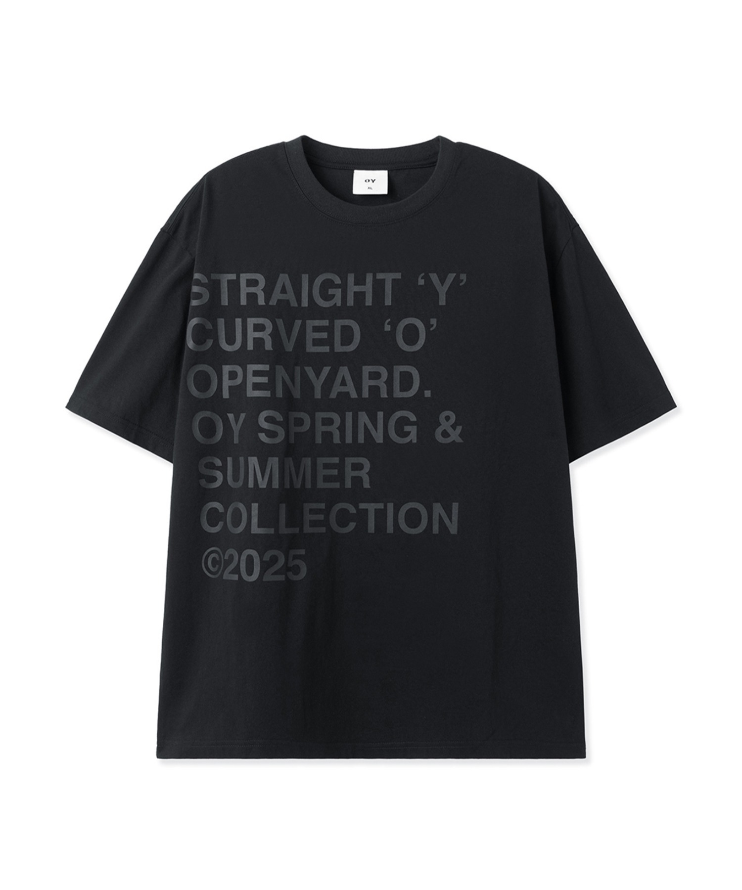 ★OY★BOLD LETTERS TEE - WHITE★正規品/韓国直送料込/人気 OY/オーワイ』 BOLD LETTERS TEE/ボールドレタースティーシャツ