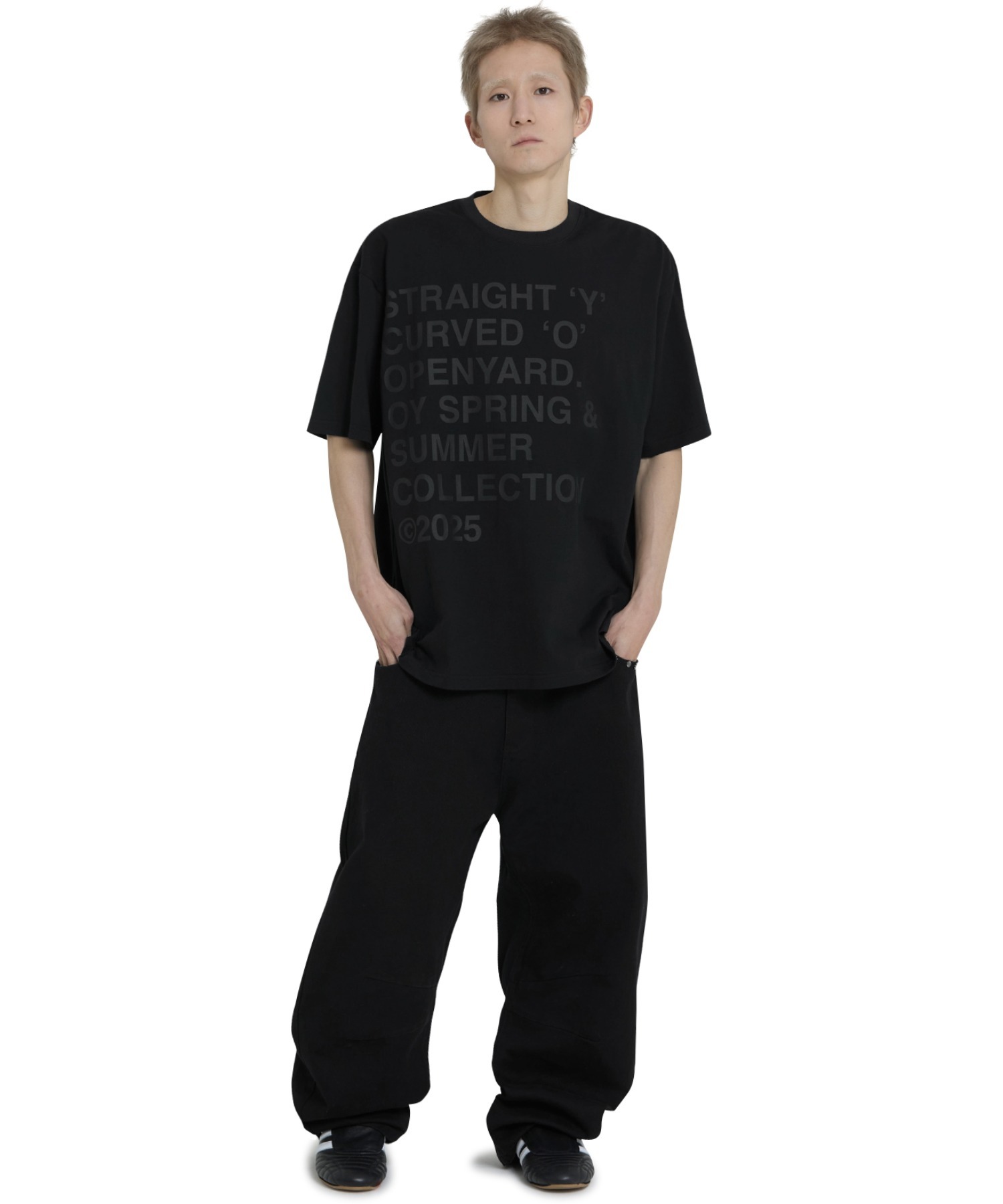 ★OY★BOLD LETTERS TEE - WHITE★正規品/韓国直送料込/人気 OY/オーワイ』 BOLD LETTERS TEE/ボールドレタースティーシャツ