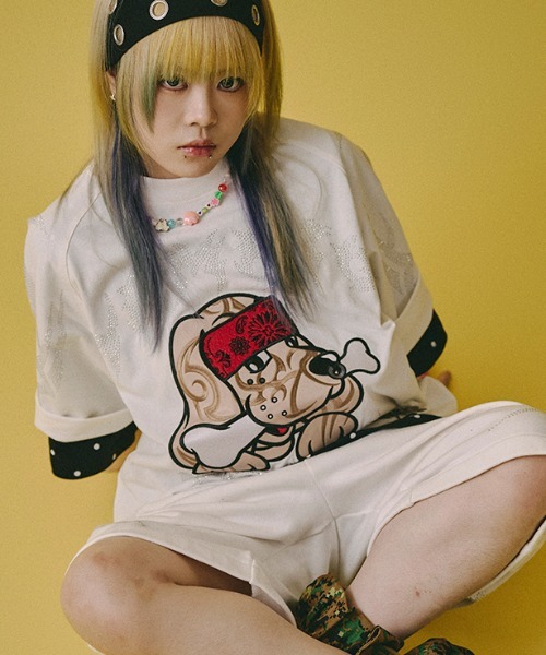 A'GEM/9 × .kom 『GALFY/ガルフィー』ピカピカ族Tシャツ セレクト