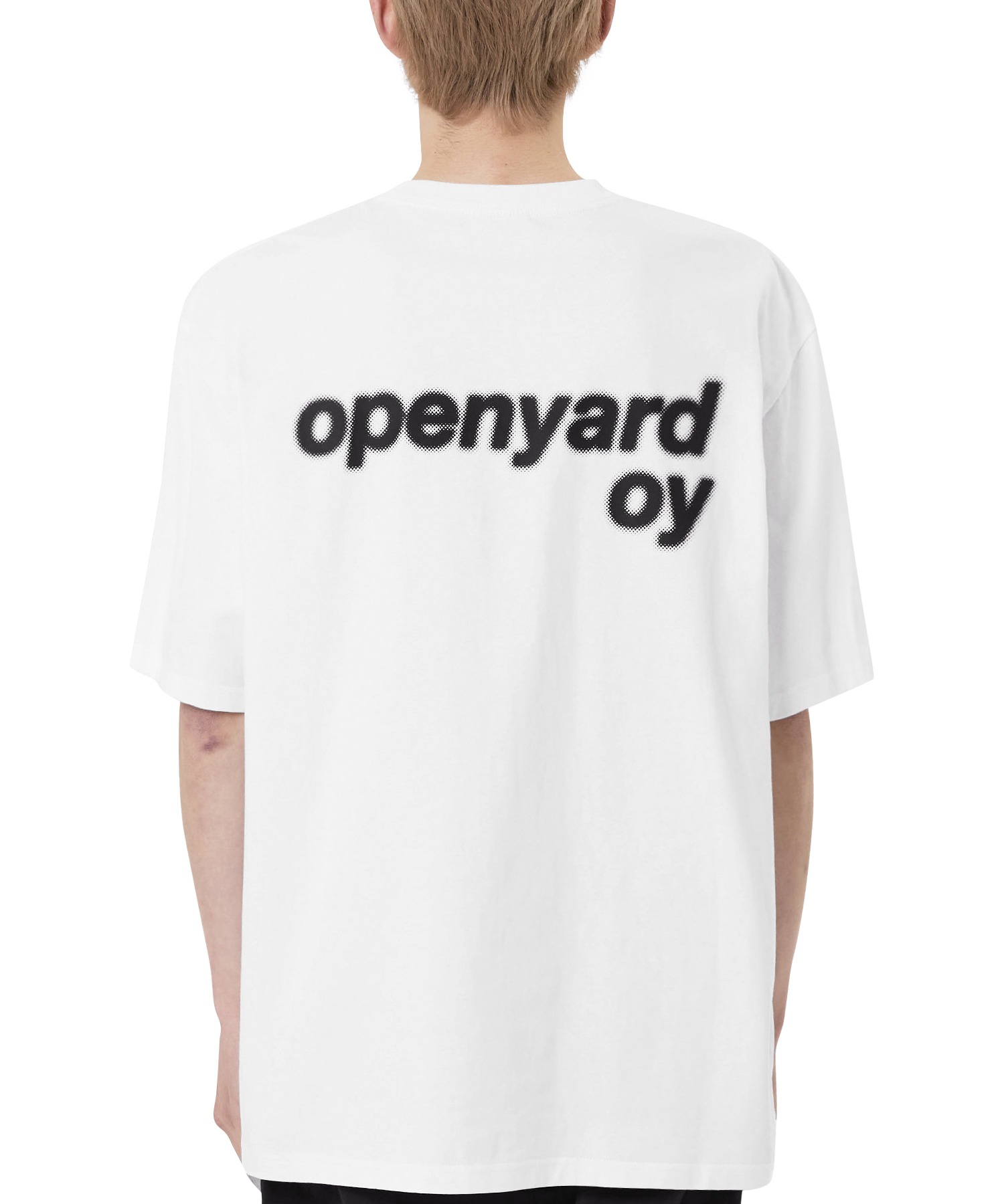★OY★WOBBLY LOGO TEE - BLACK★正規品/韓国直送料込/人気 OY/オーワイ』 WOBBLY LOGO TEE/ウォブリーロゴティーシャツ OY