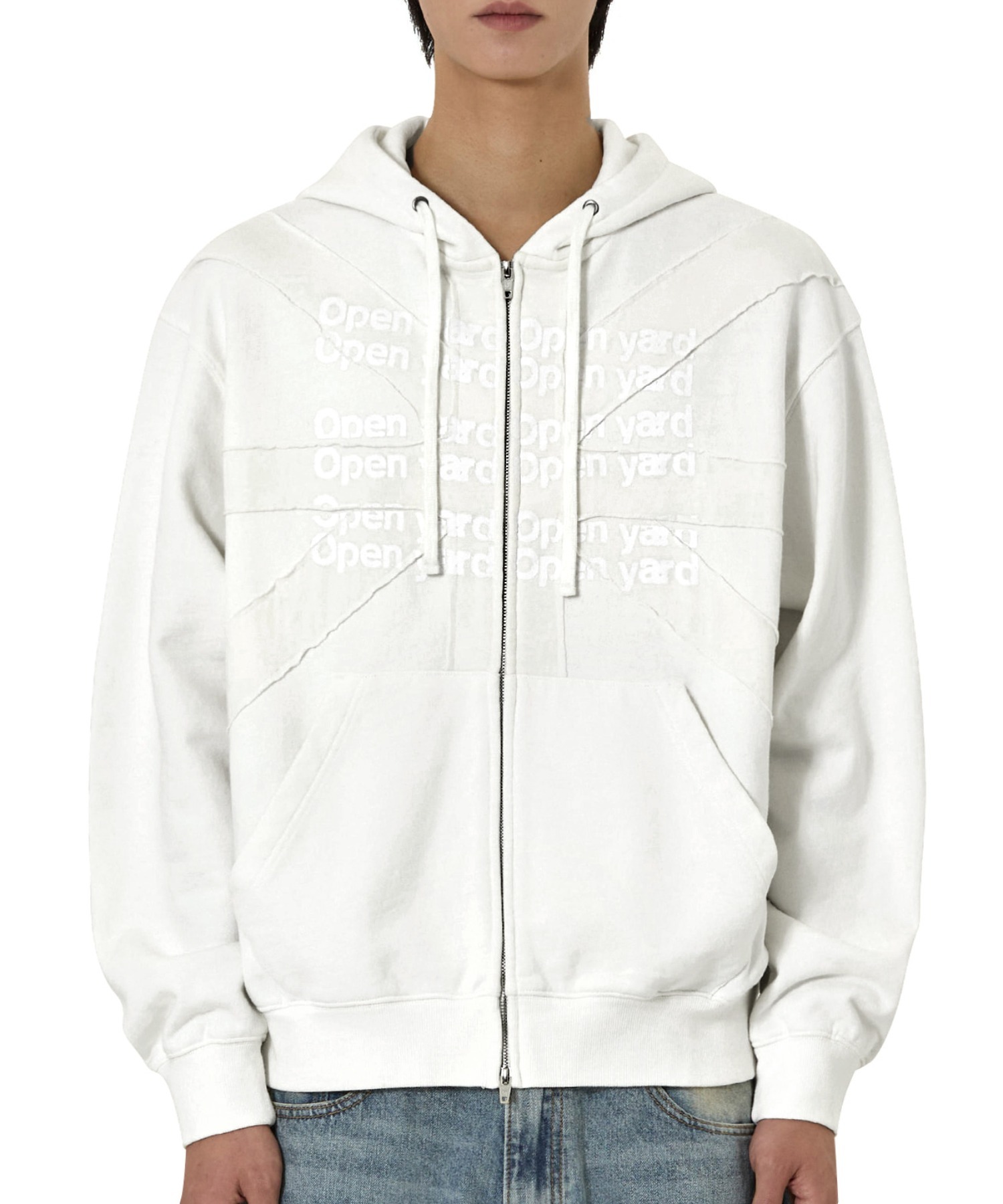oyuさん専用 OY/オーワイ』UNION CUT PATCH HOODIE ZIP UP/ユニオンカット