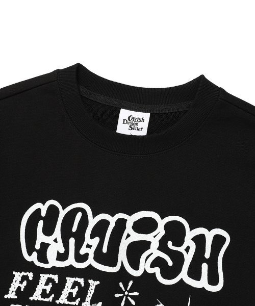 ★関税込★CAVISH★MEGA CYCLONE PIGMENT SWEATSHIRT ★ A'GEM/9 × .kom『CAVISH/カビシ』MEGA CYCLONE SWEATSHIRT