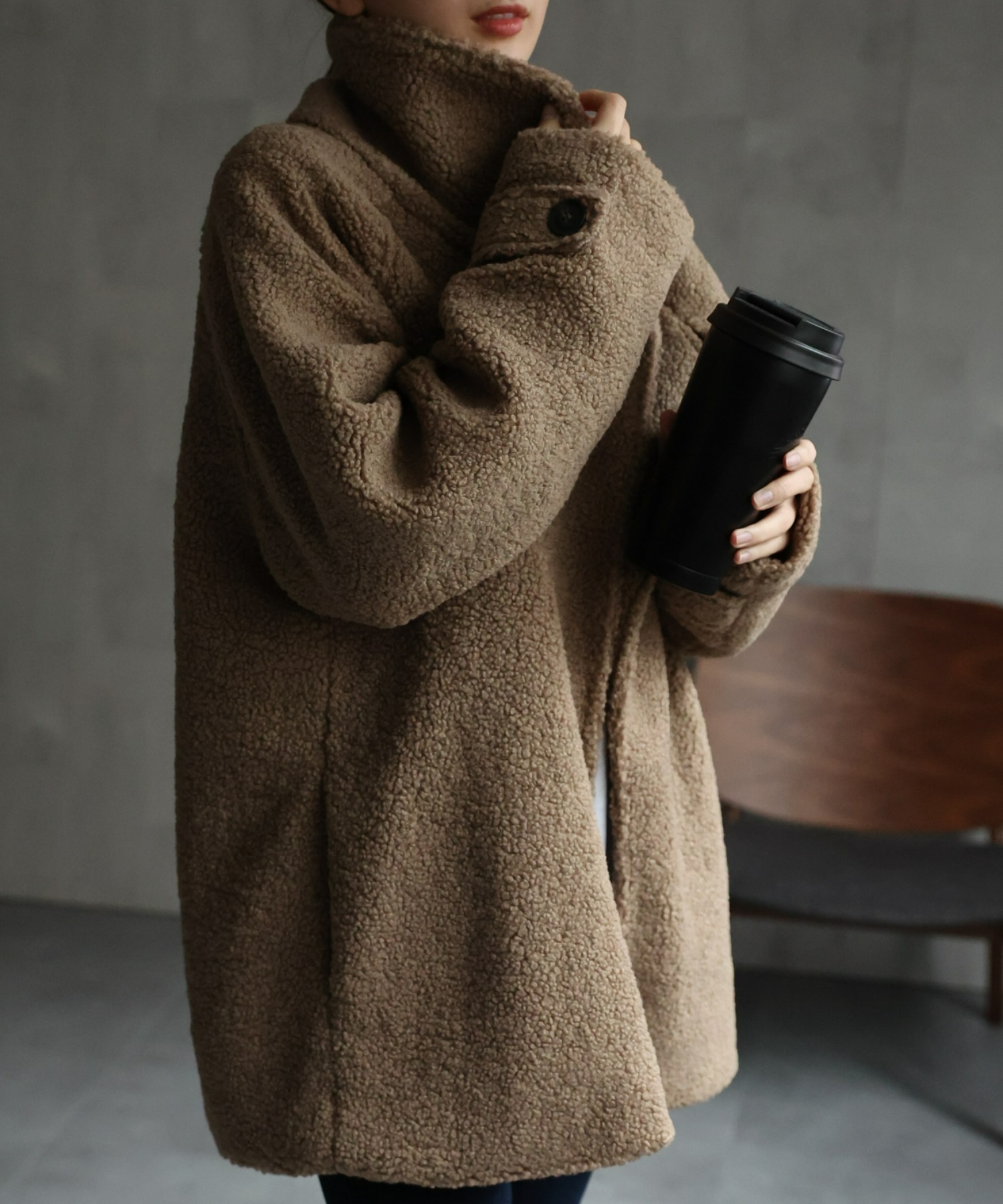 model:162cm着用サイズ：F