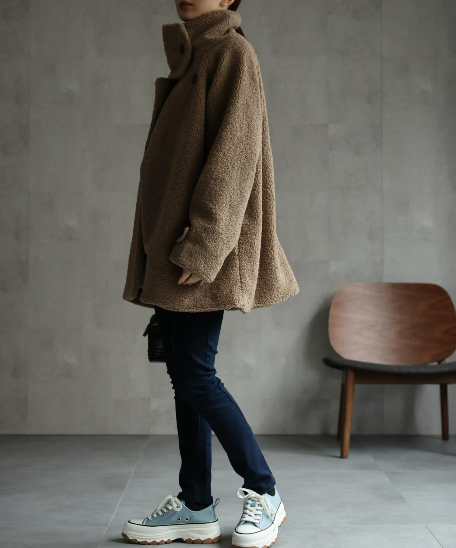 model:162cm着用サイズ：F