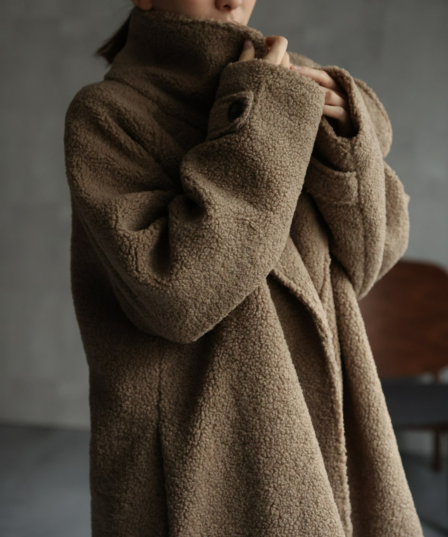 model:162cm着用サイズ：F
